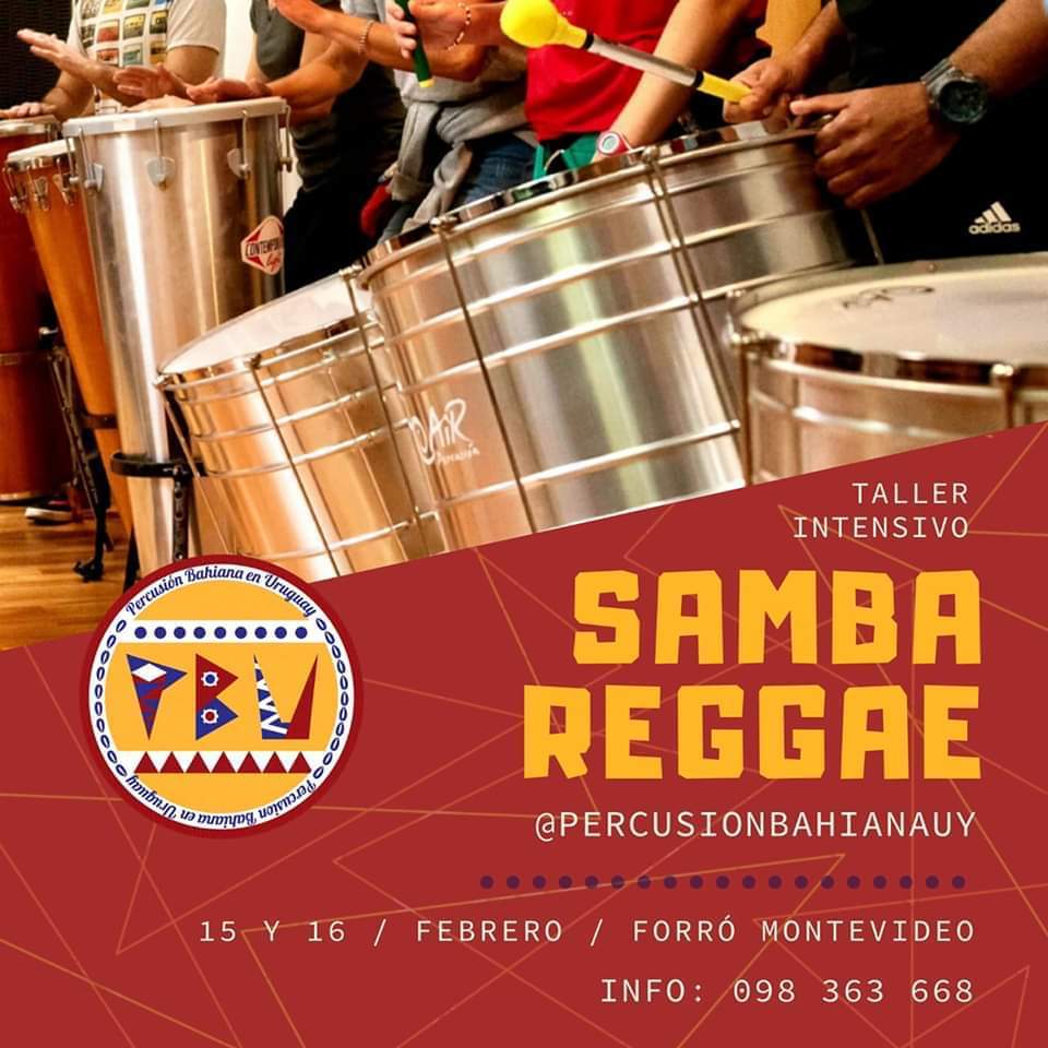 TALLERES INTENSIVOS DE SAMBA-REGGAE