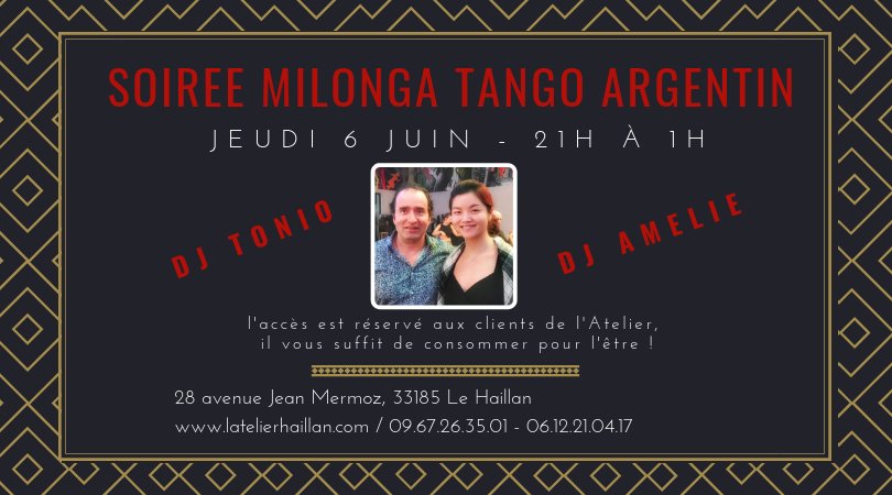Milonga Tango Argentin - Batlle des DJ
