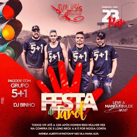 Good Vibes com o Grupo 5+1 (Sábado) 23.03.19