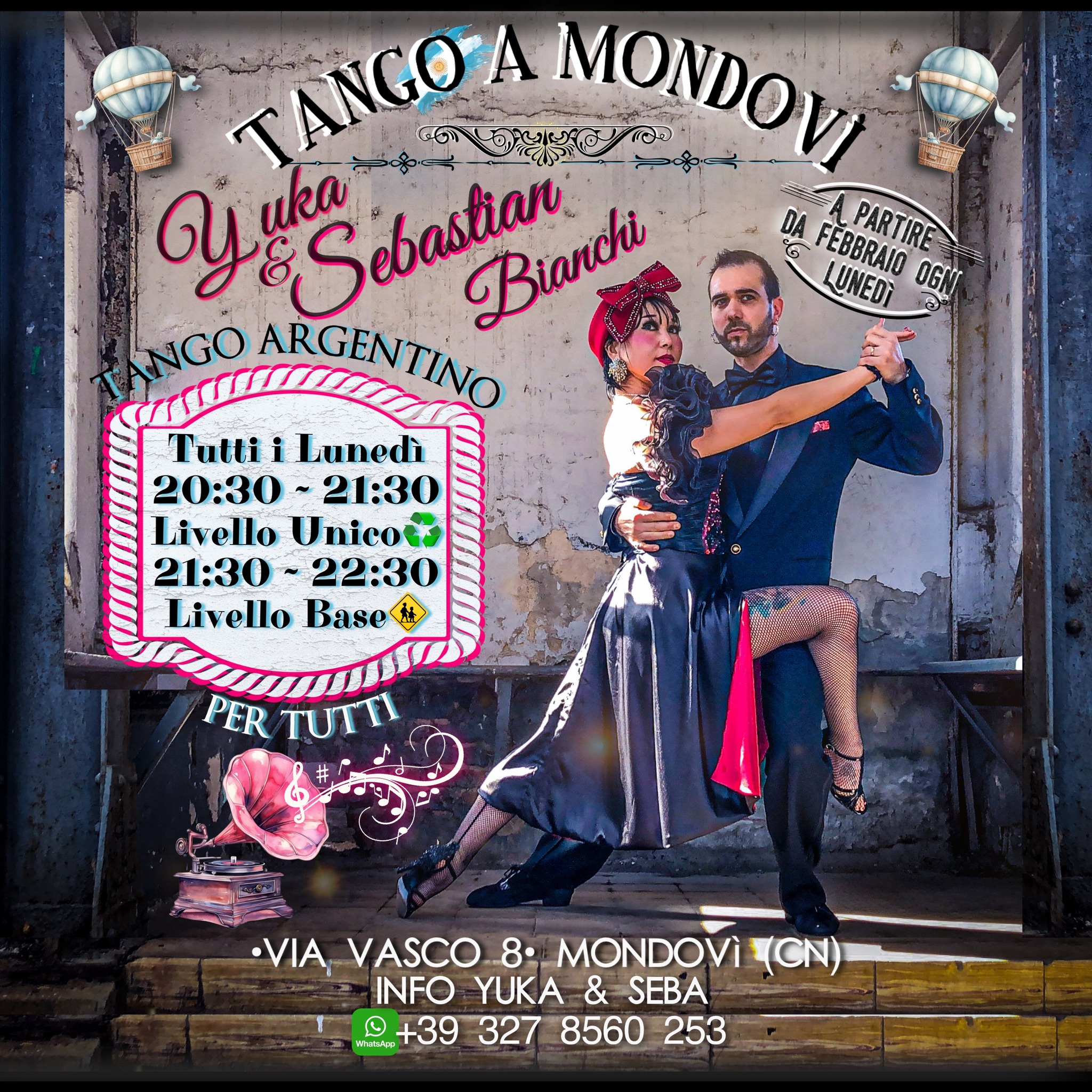 🎶🌟Lezioni di Tango A Mondovì🌟🎶