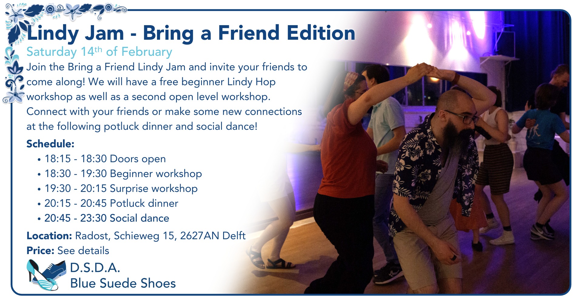 Lindy Jam February 2026 Bring a friend-Edition