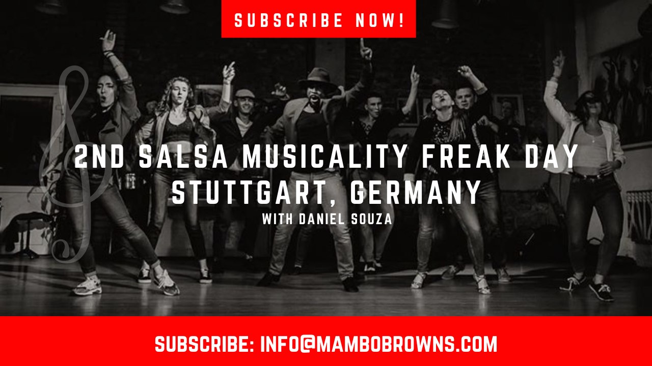 2nd Salsa Musicality Freak Bootcam @Salsa Company Stuttgart, Germany with Daniel Souza