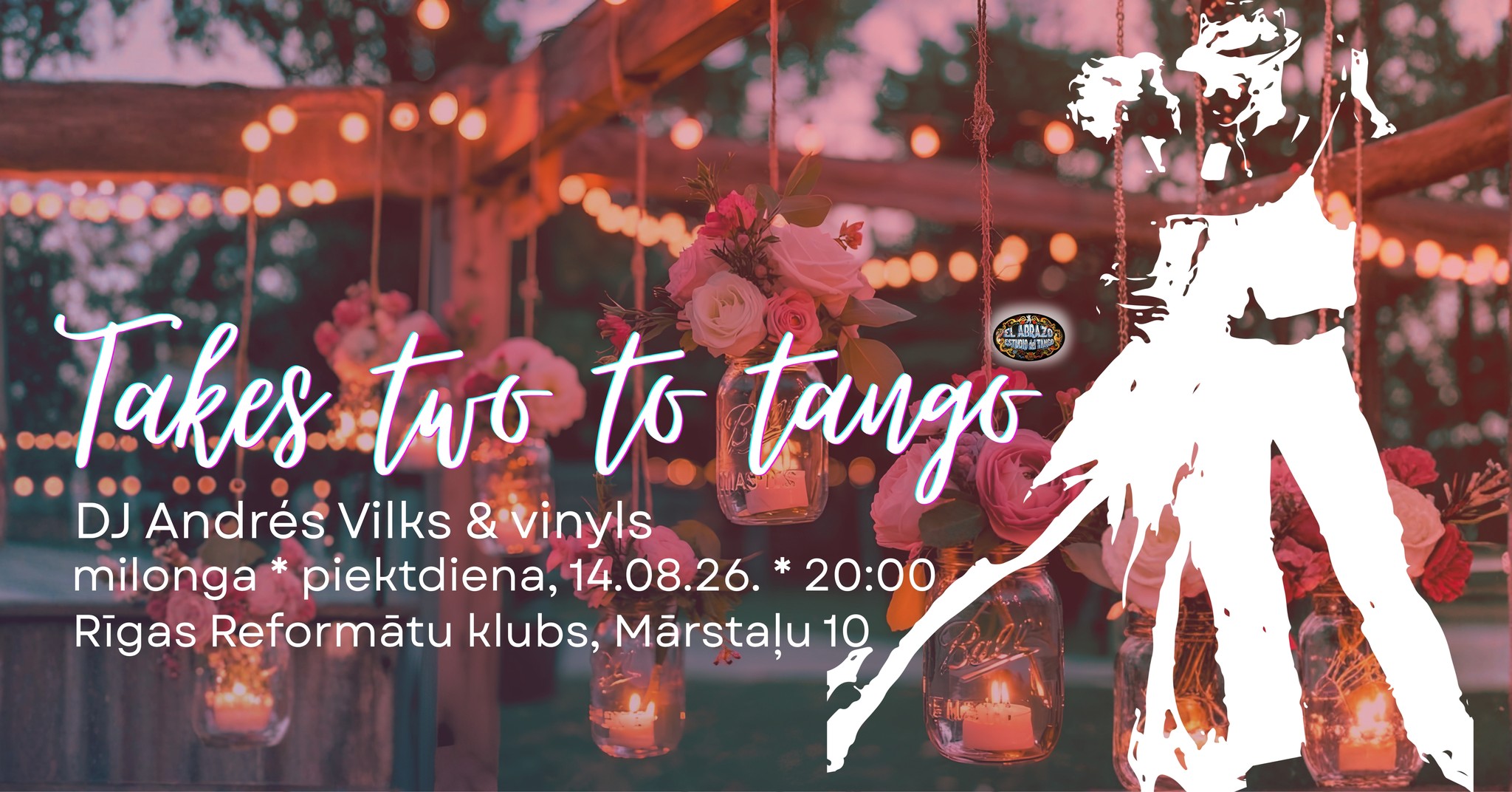 ✨TAKES TWO TO TANGO ✨ DJ Andres Vilks & Vinyls ✨ Special Occasion Milonga 💃🕺