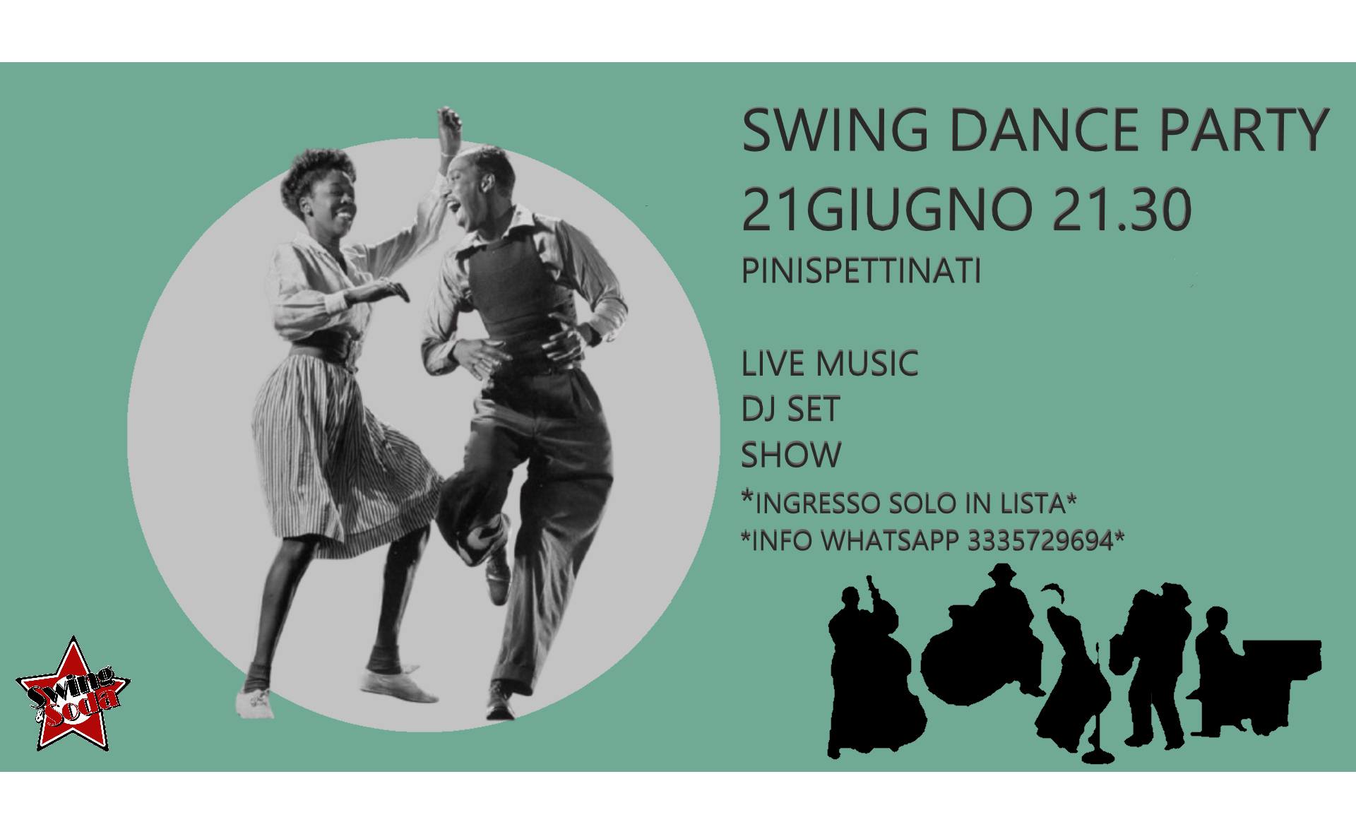SWING DANCE PARTY 21 GIUGNO