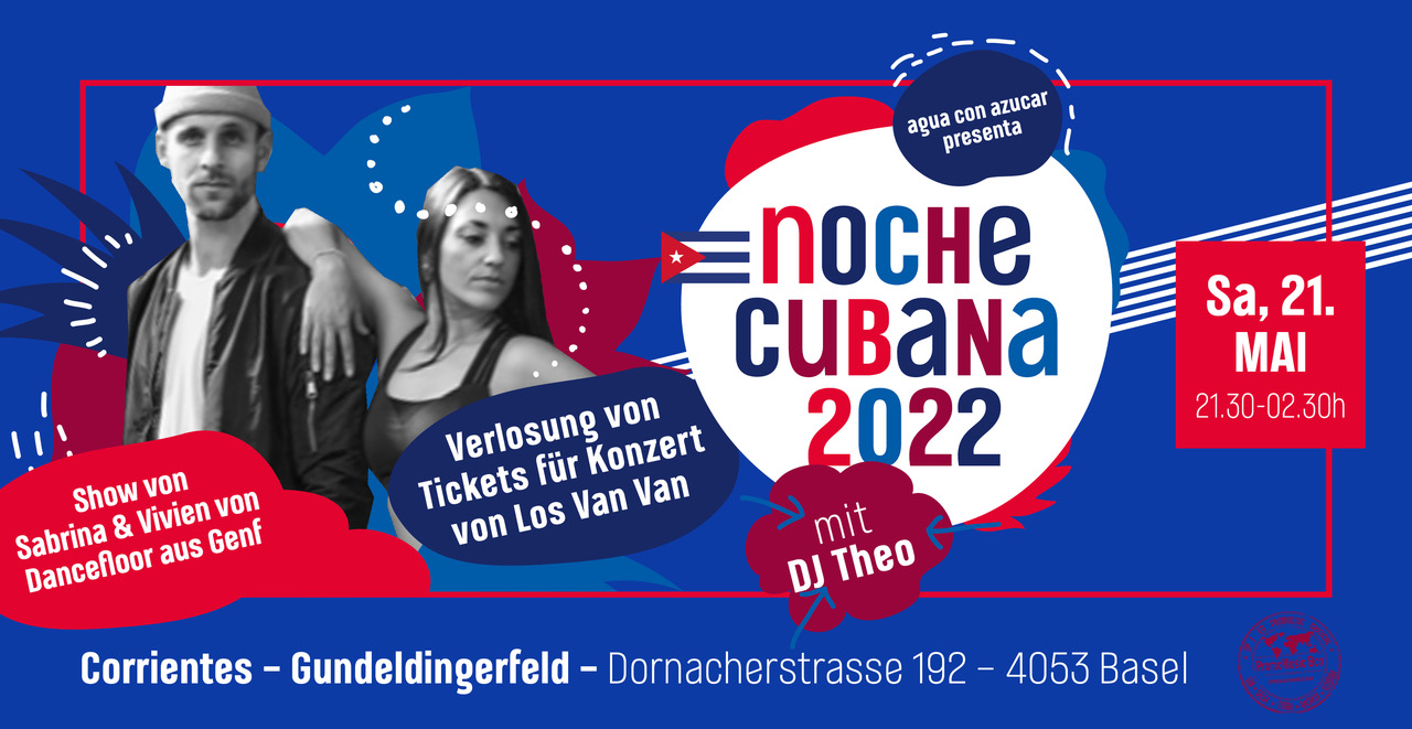 Noche Cubana mit Show von Sabrina und Vivien (Dancefloor) und Konzertticket-Verlosung
