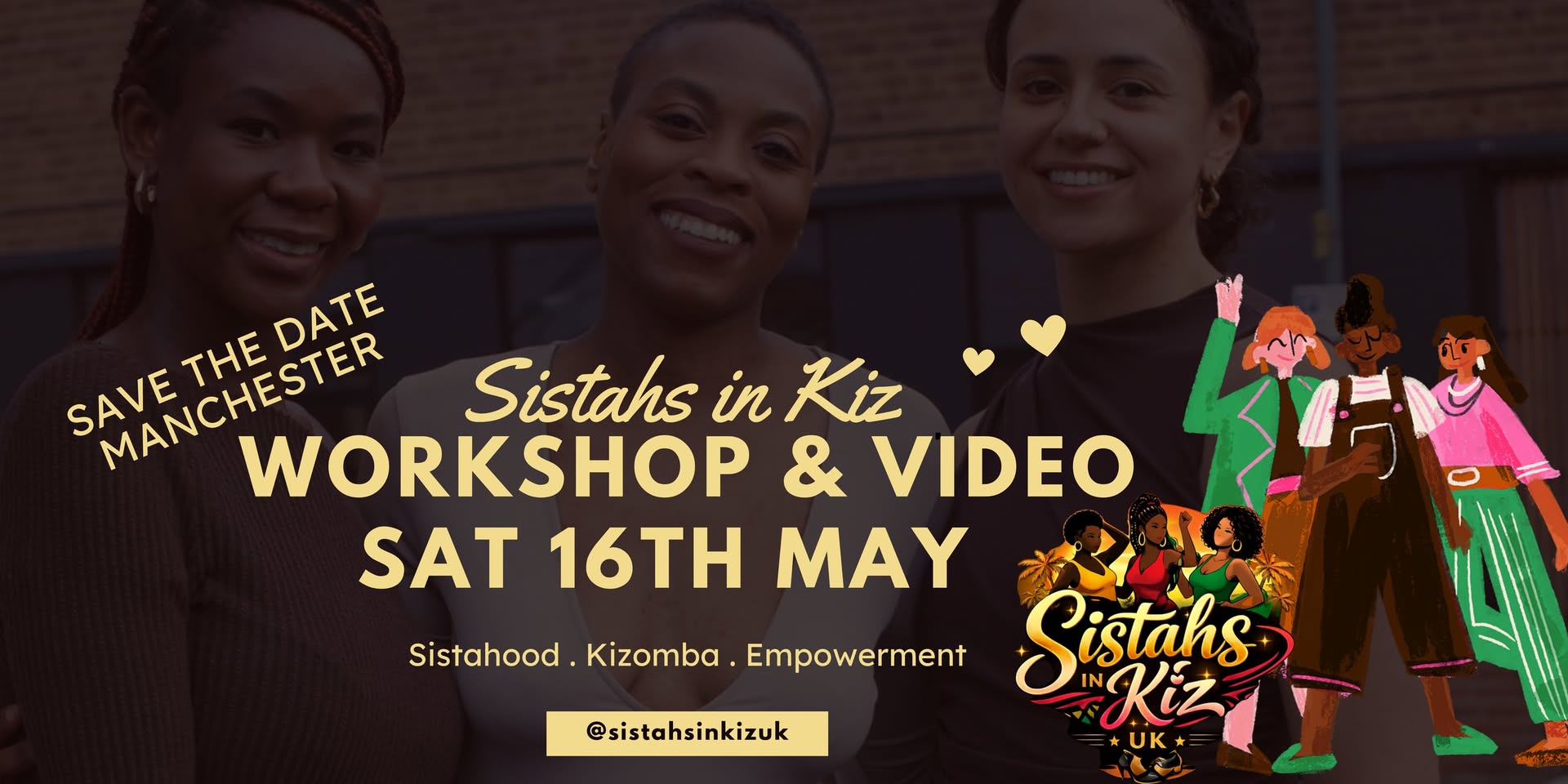 Women's Kizomba Workshop & Video - Manchester