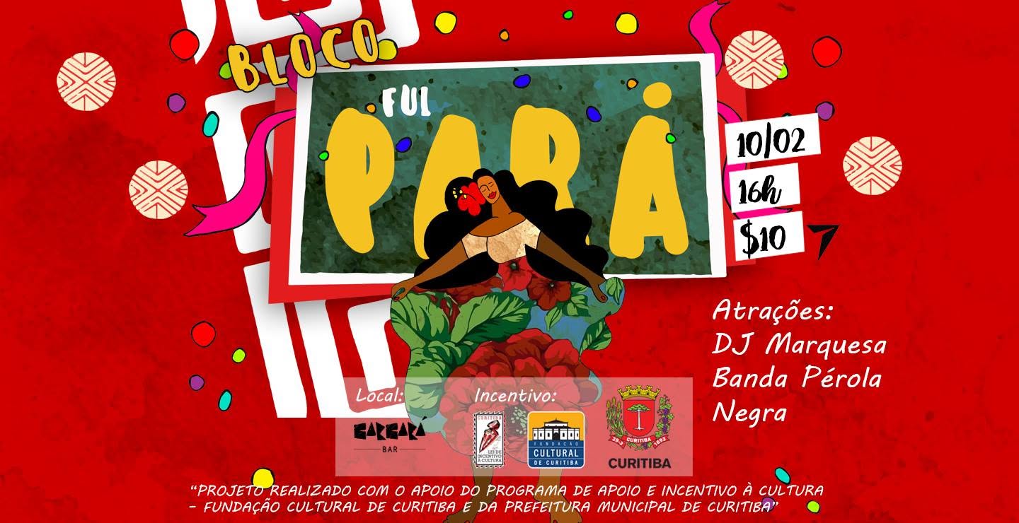 Pré- Bloco Fui Pará < Carcará Bar >