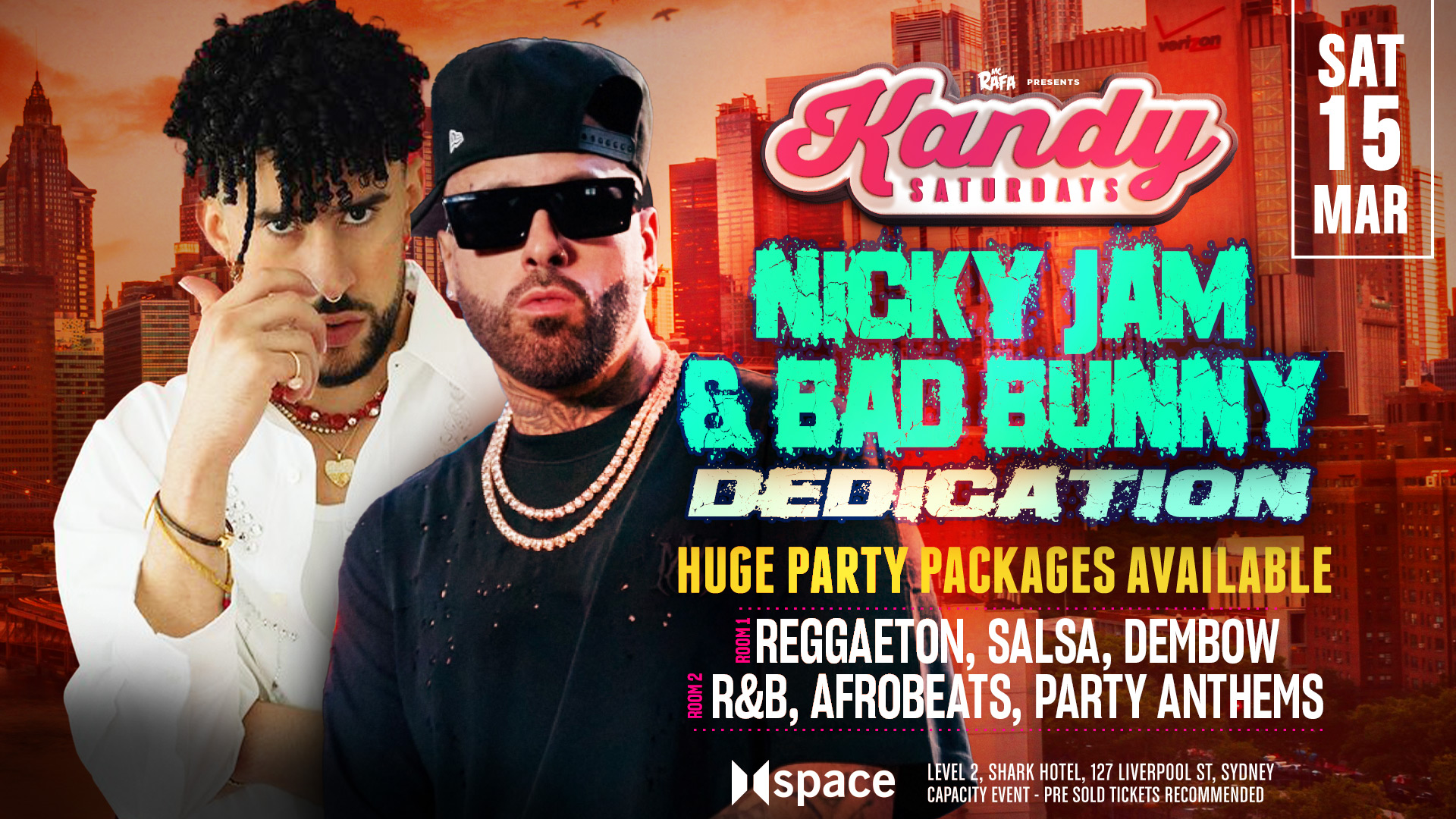 Bad Bunny & Nicky Jam Birthday Dedication Night
