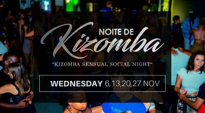 Noite de kizomba met Dj Zola 6 Nov 2019