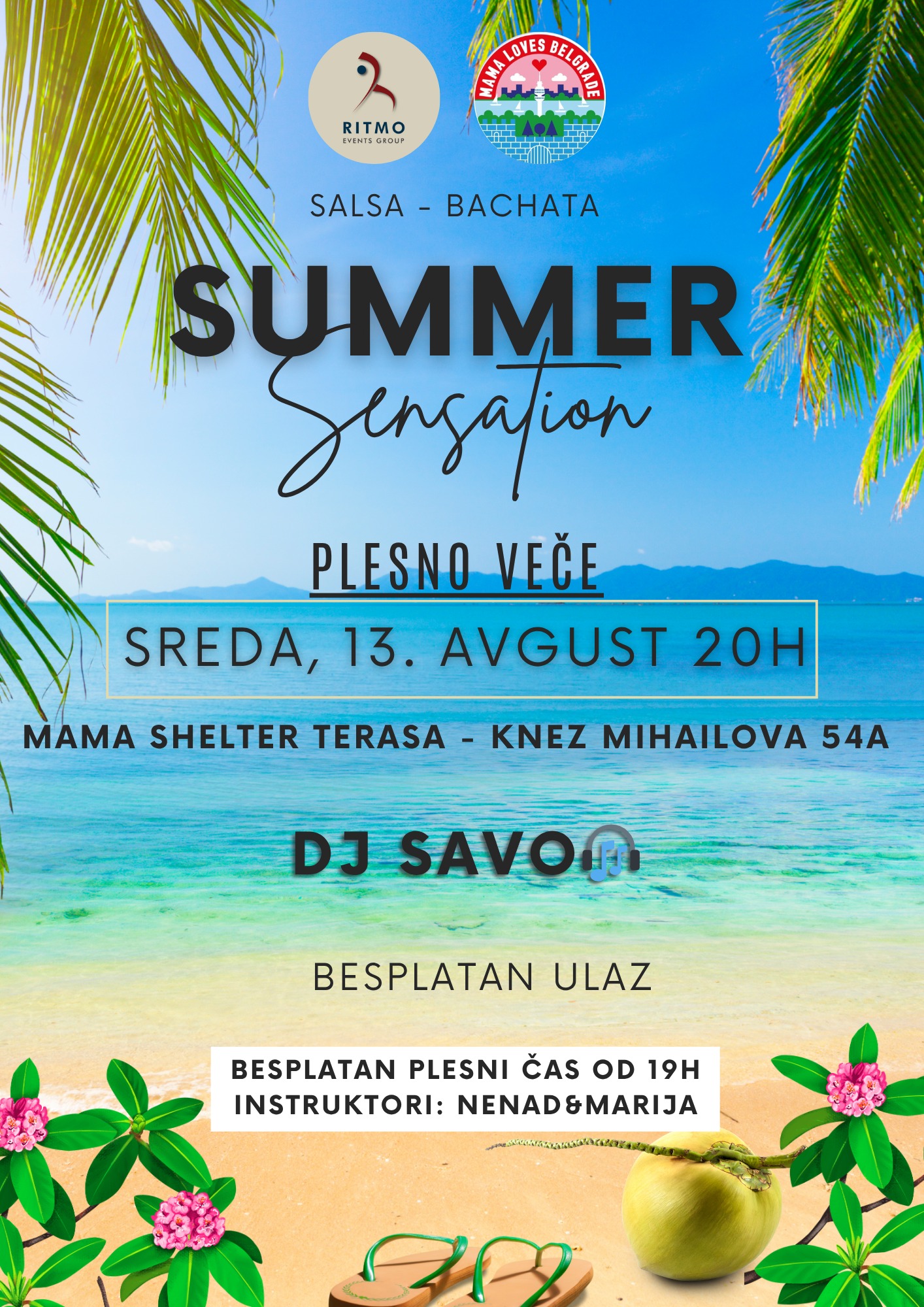 Plesno veče - Mama Shelter