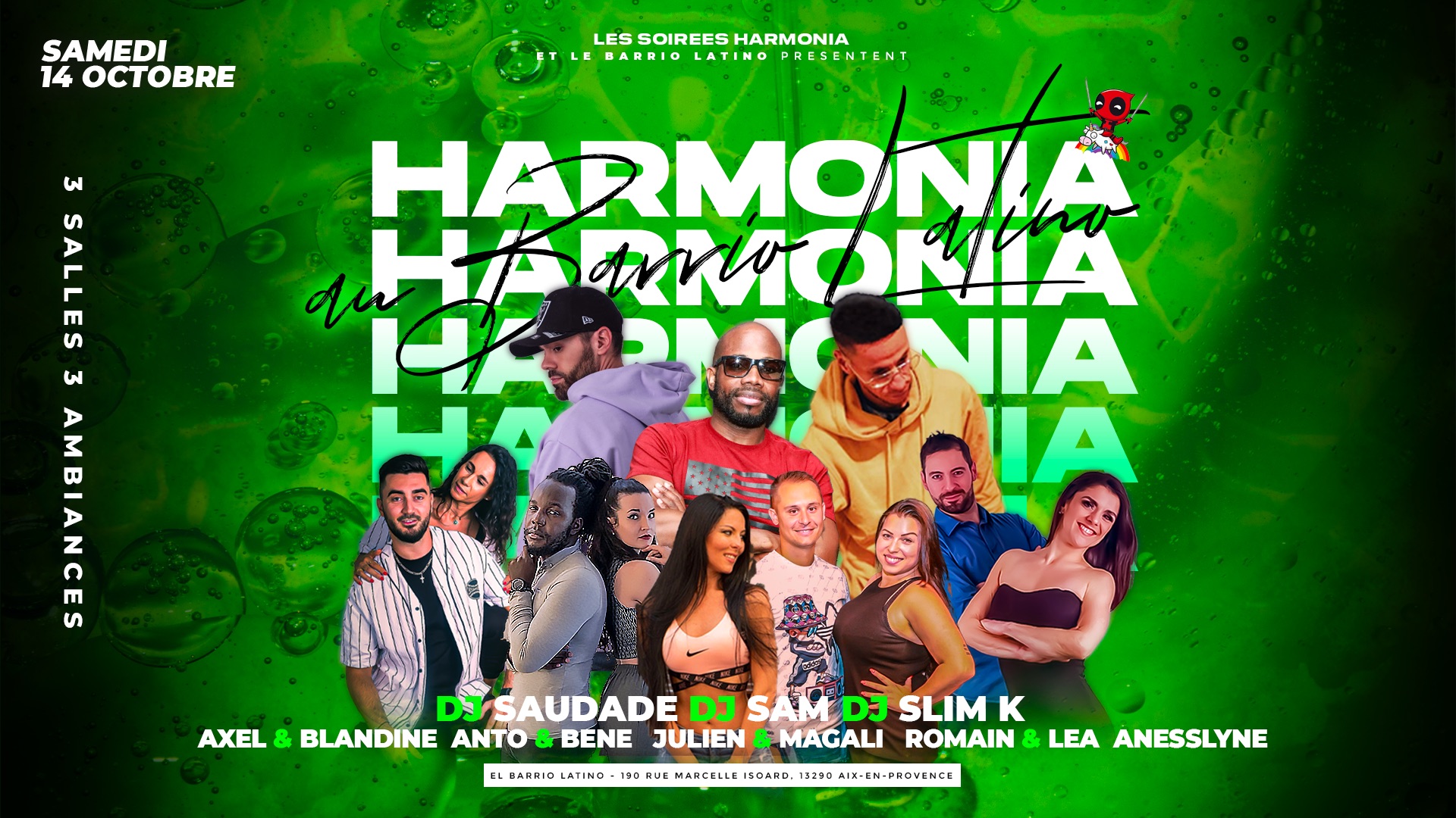 300% SBK au BARRIO Samedi 14 Octobre