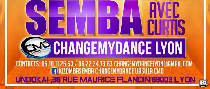 ★★..COURS DE SEMBA CURTIS SELDON VENDREDI 29 MAI ChangeMyDance.Lyon UNDOKAI ..★★
