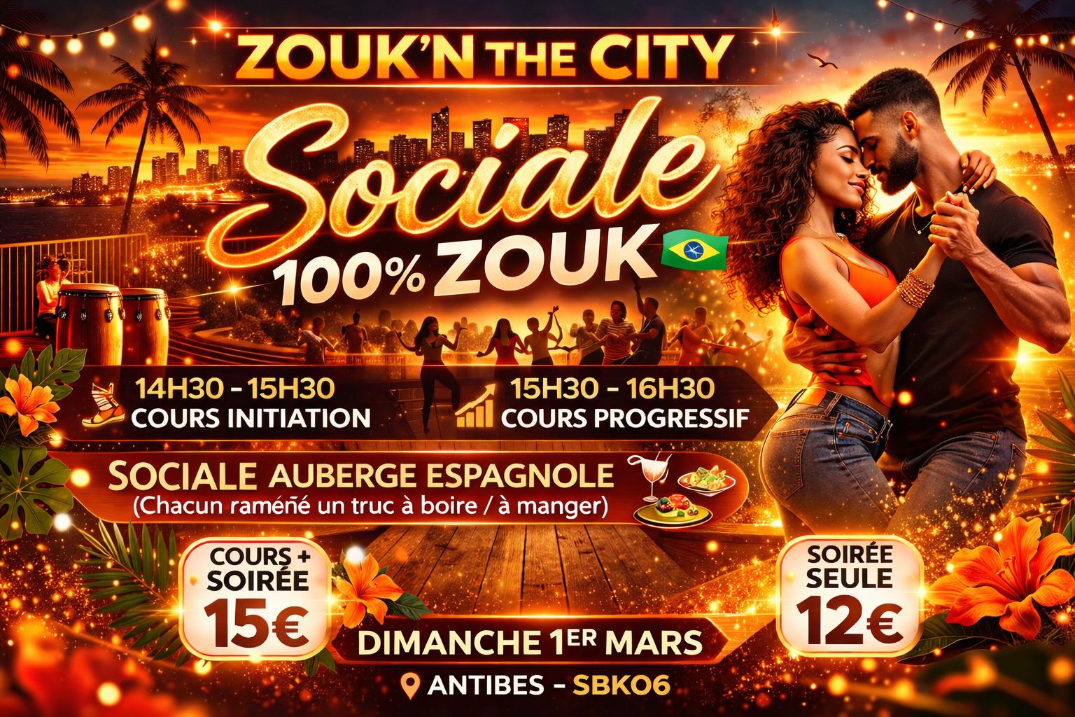 Sociale 100% ZOUK 'n the City