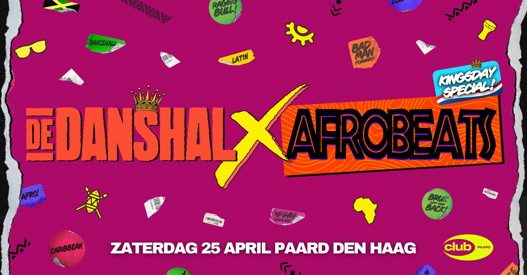 De Danshal x Afrobeats in PAARD
