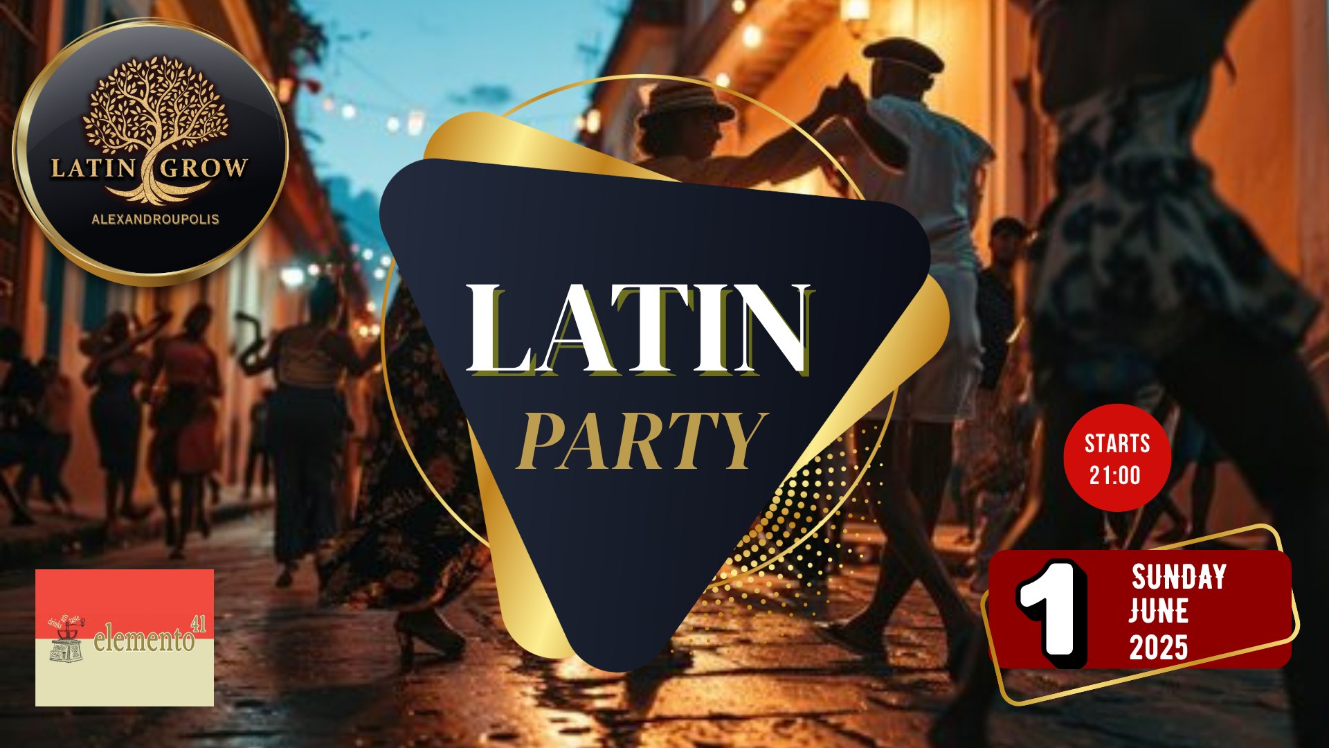 Latin Party by Latin Grow Alexandroupolis 01.06.2025