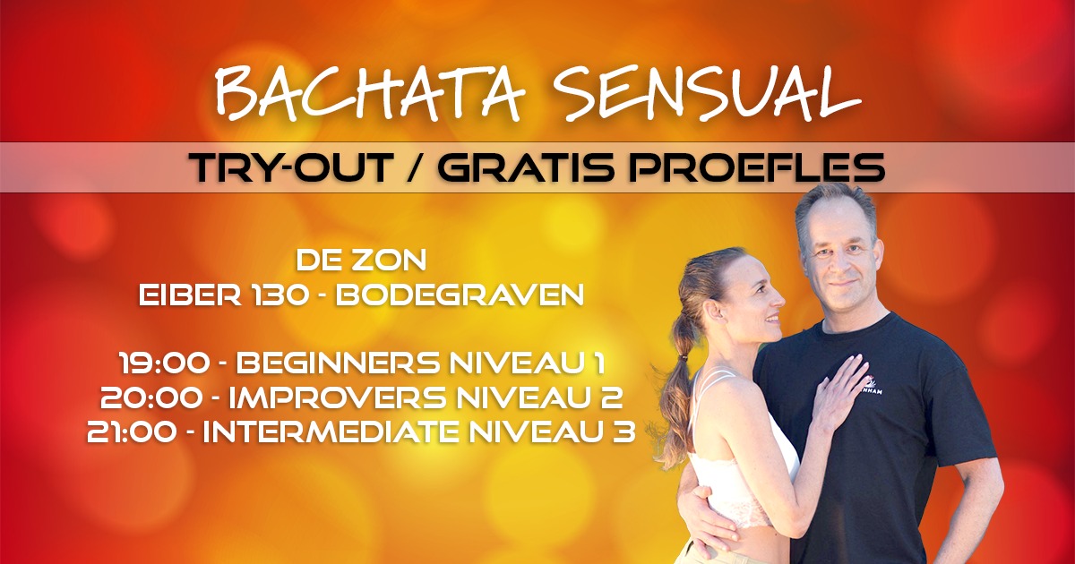 Bachata (sensual) - Try-out gratis proefles - Bodegraven