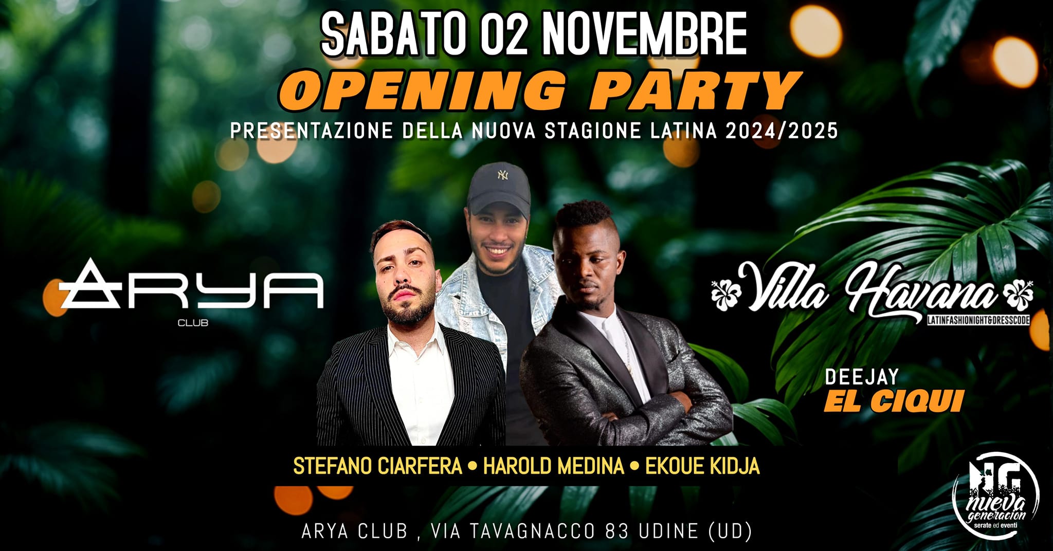 LATIN OPENING PARTY