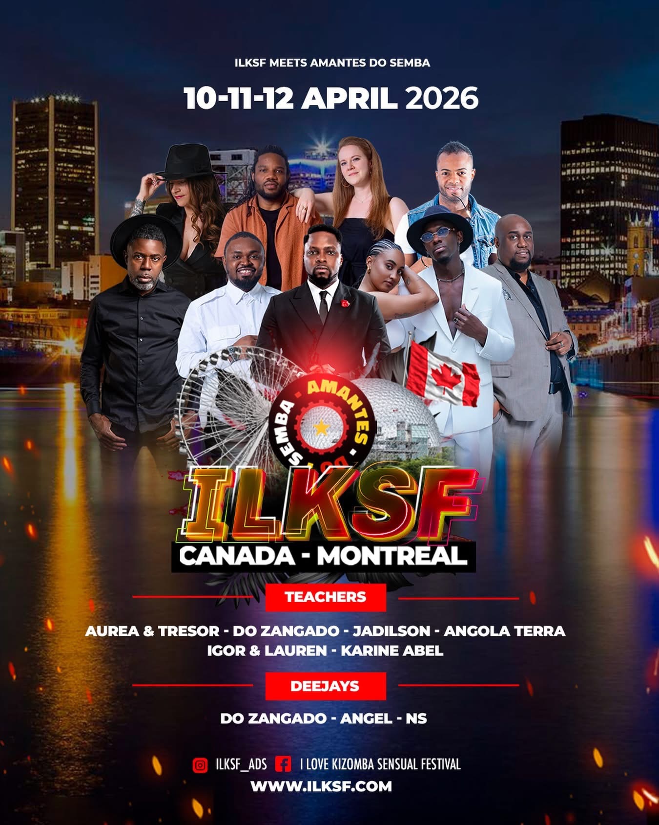 I Love Kizomba Sensual Festival Montreal 3rd Edition