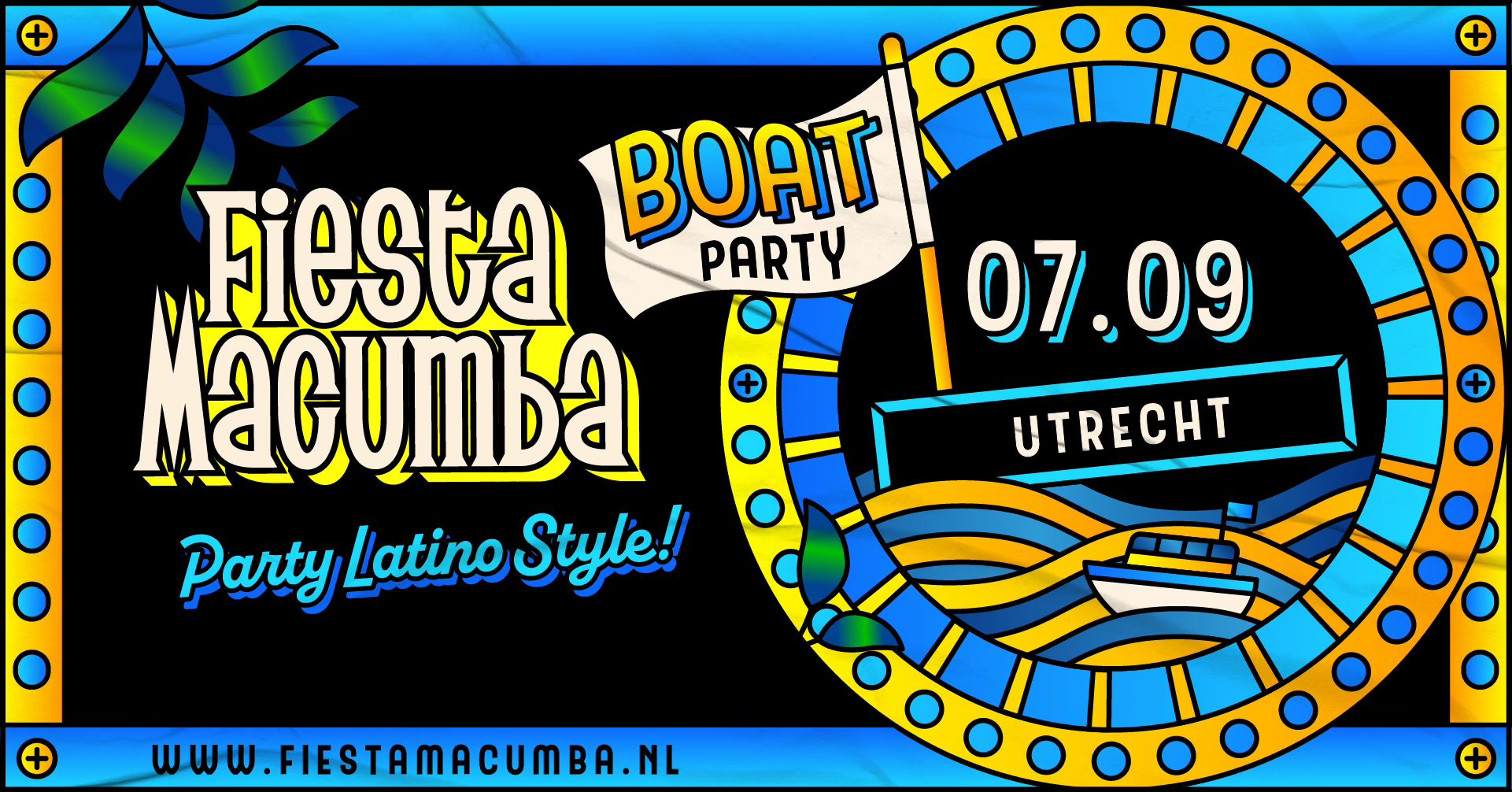 Fiesta Macumba βοΈ Boat Party Utrecht