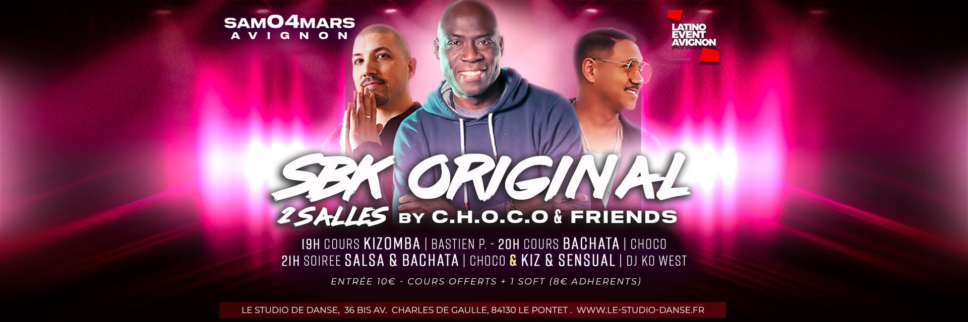 SBK Originals 2 salles Dj Ko West, Bastien P, C.H.O.C.O