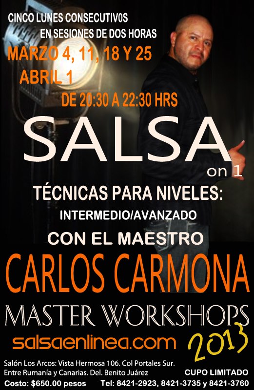 Master Workshops Salsaenlinea.com - Carlos Carmona