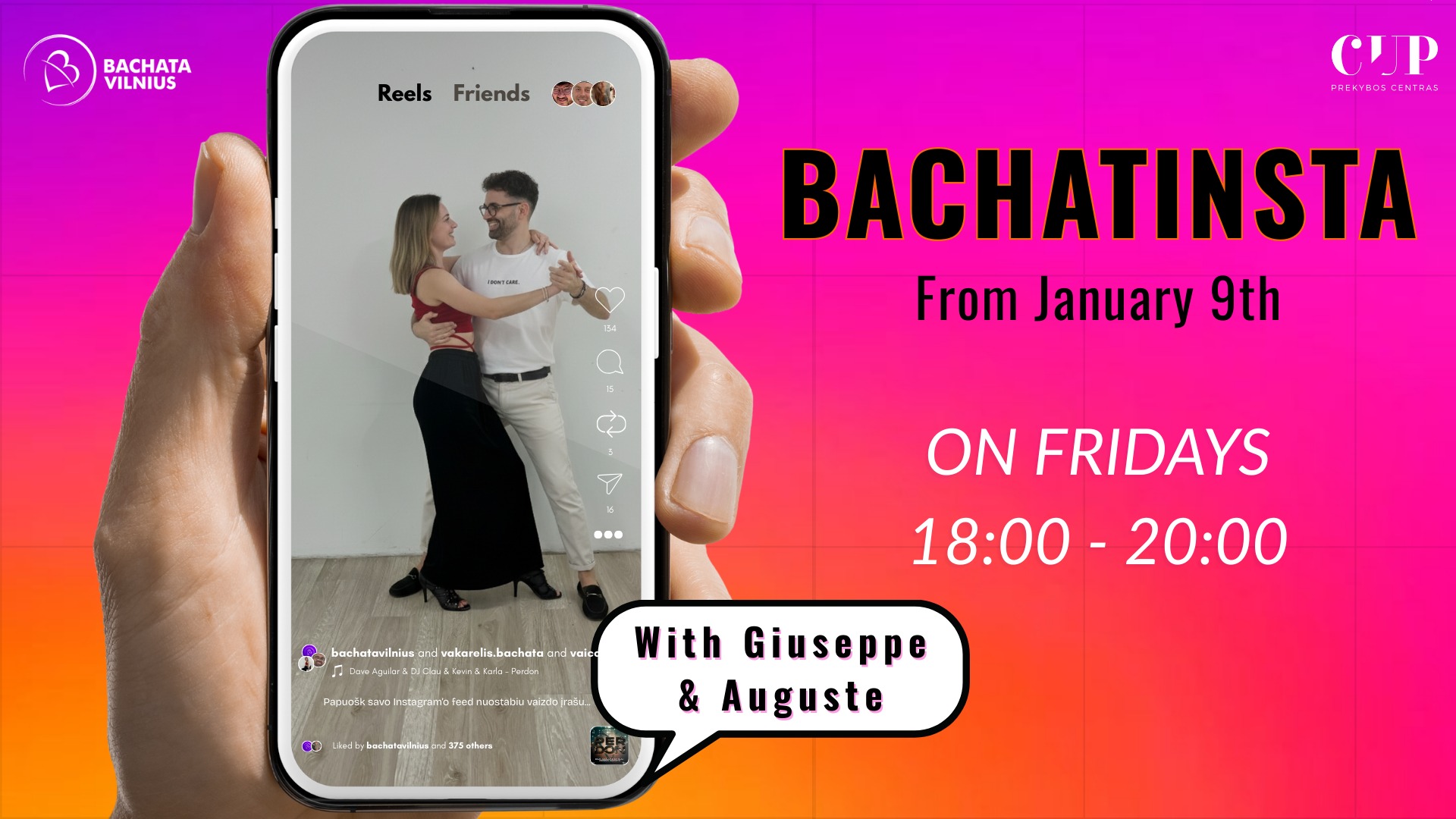 BACHATINSTA 💜1 Mėnesio Choreografijos su filmavimu📸SAUSIO 16d. NEMOKAMAI