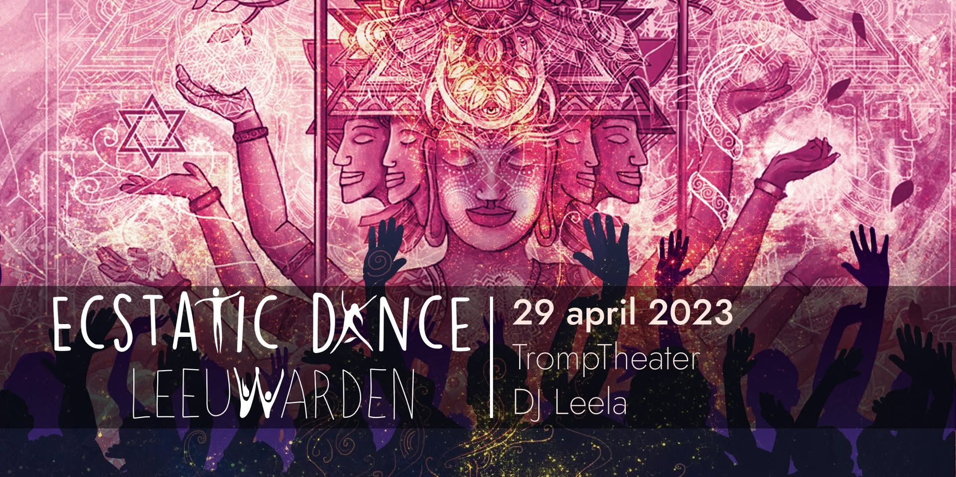 Ecstatic Dance Leeuwarden 29 april DJ Leela