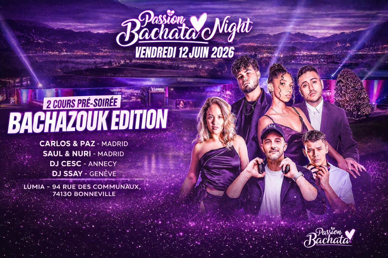 PASSION BACHATA NIGHT « BACHAZOUK EDITION »
