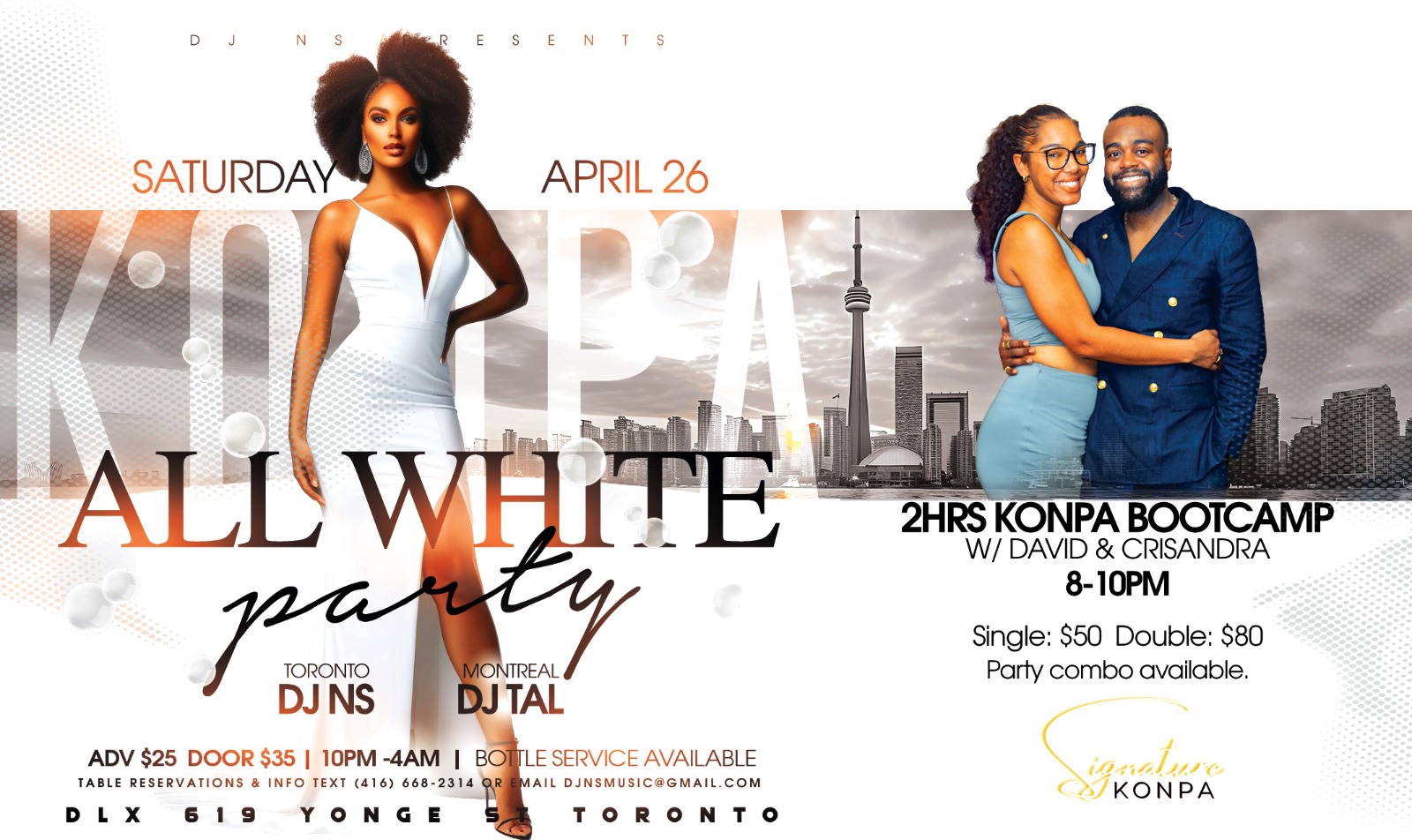 Konpa Weekend "All White Edition"