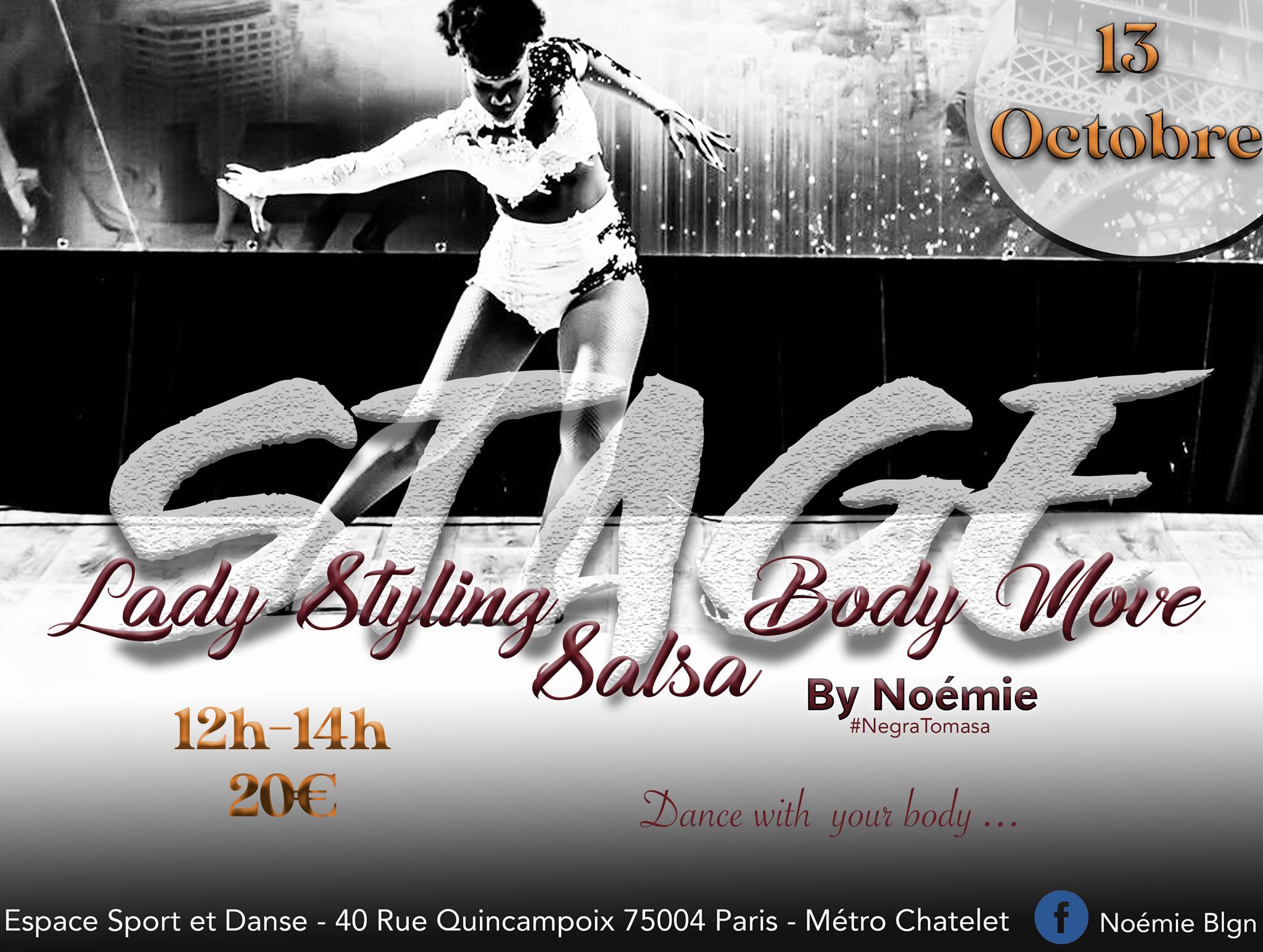 Stage Lady Styling Salsa Body Move On2