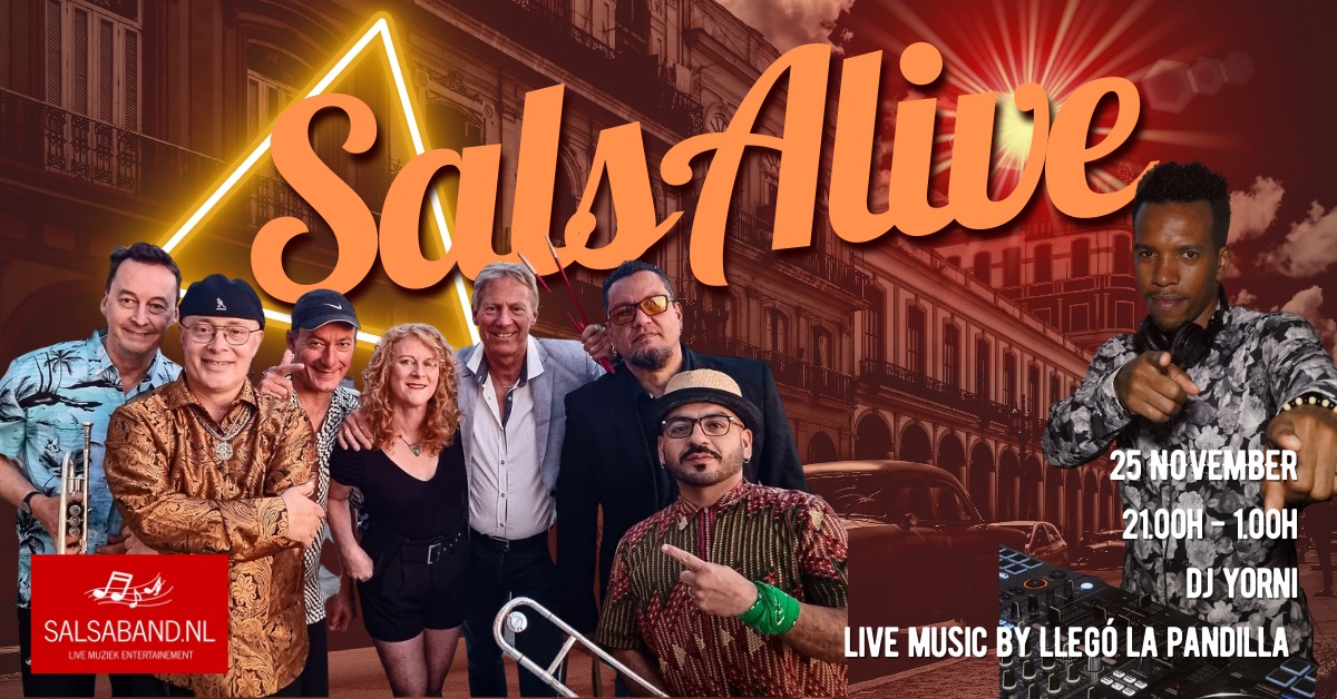 SalsAlive Party - Live Music by Llegó La Pandilla!