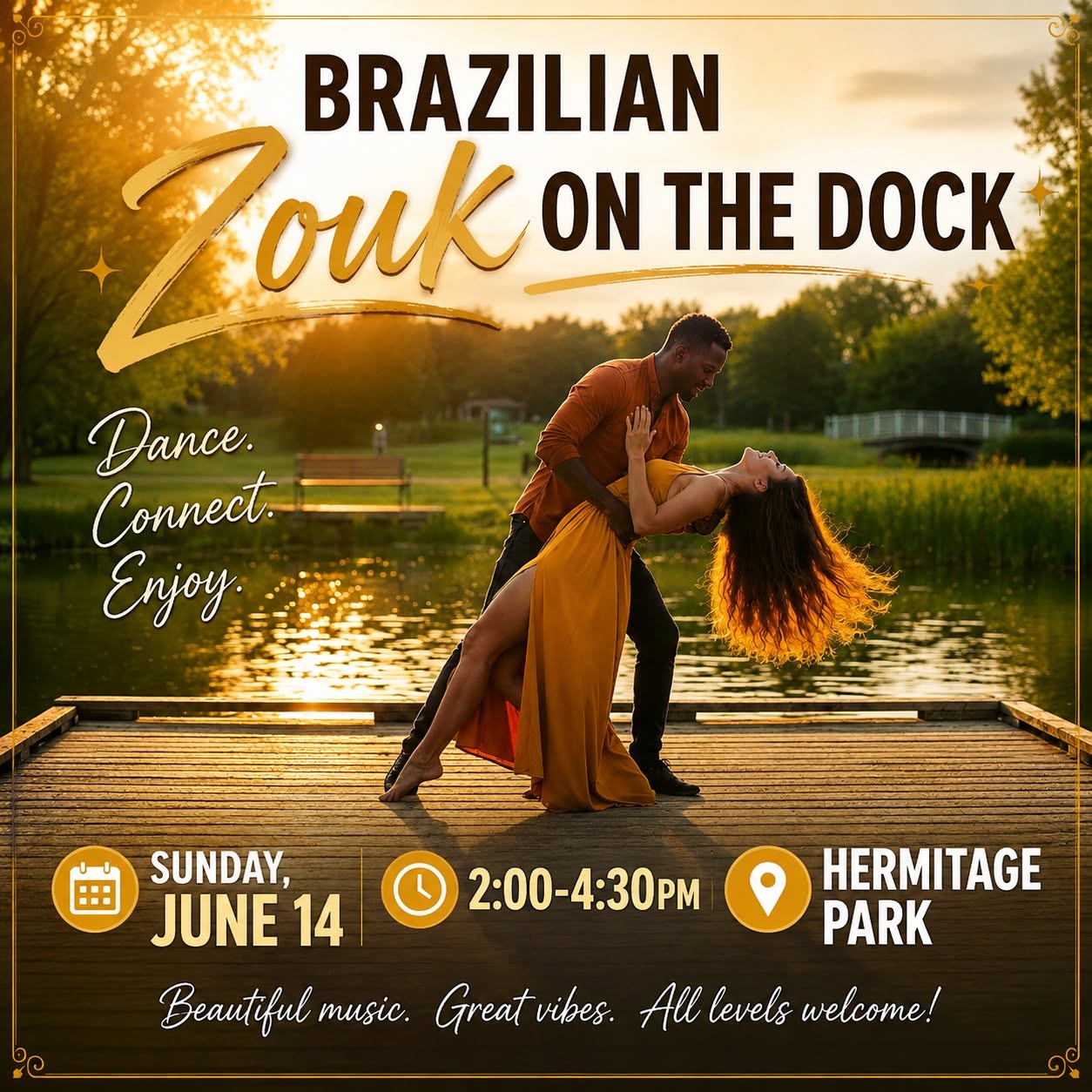 Sunday Brazilian Zouk on the Dock