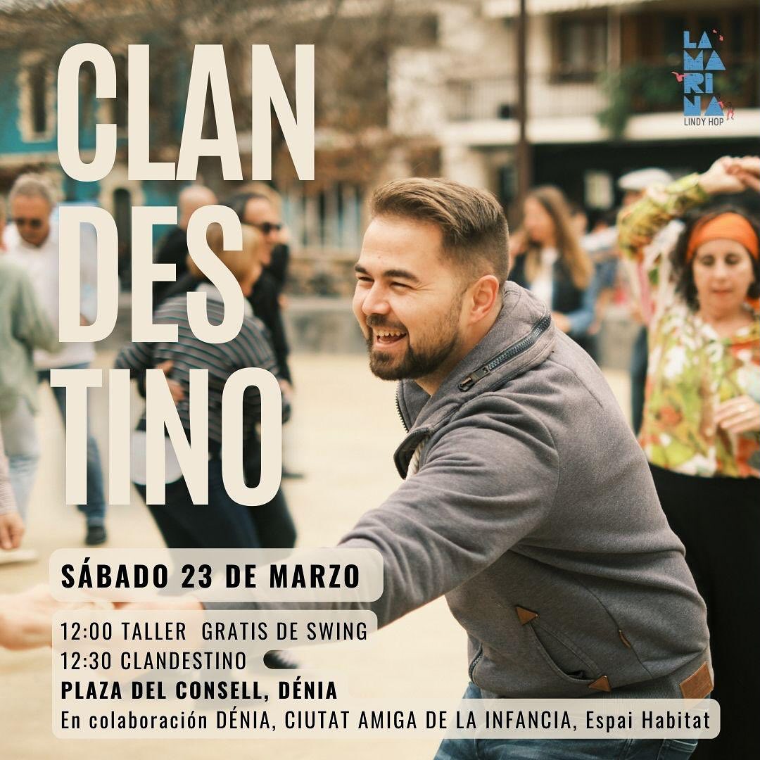 Taller Gratis de Swing y Clandestino, baile social