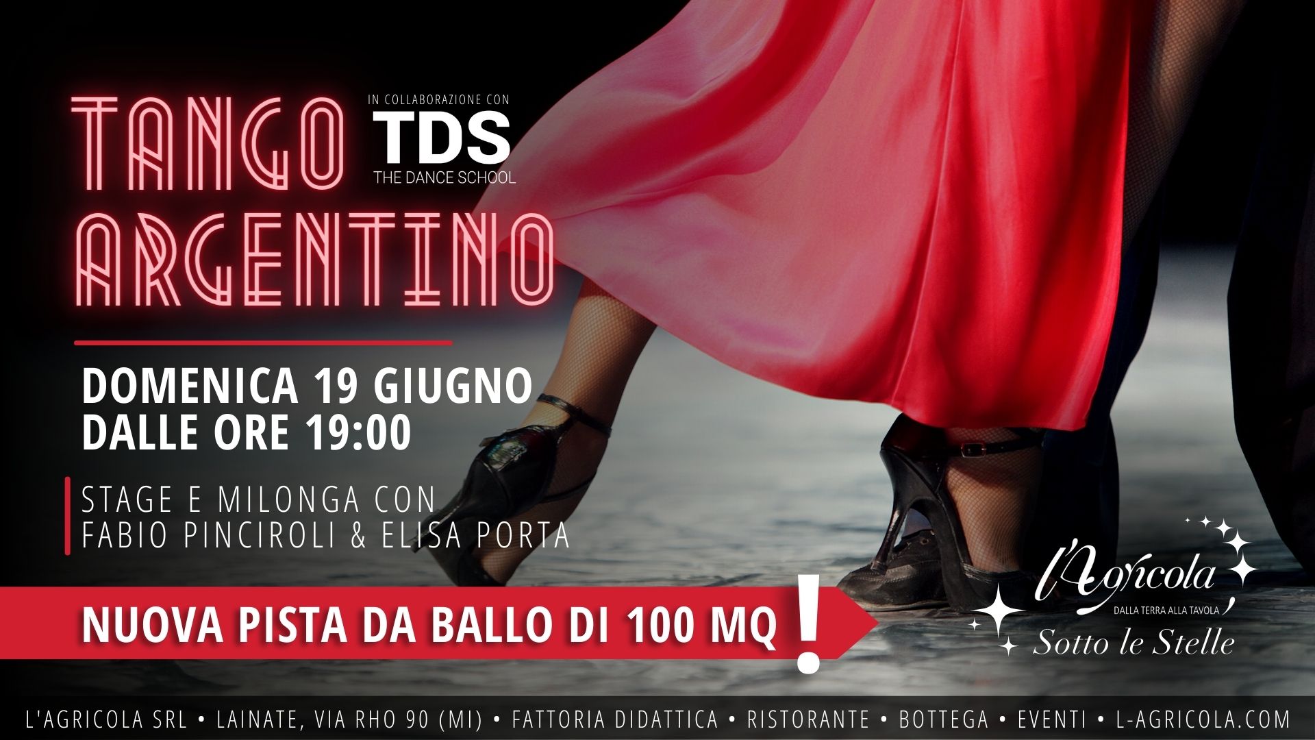 Tango Argentino Festa e Balli in Fattoria L'Agricola