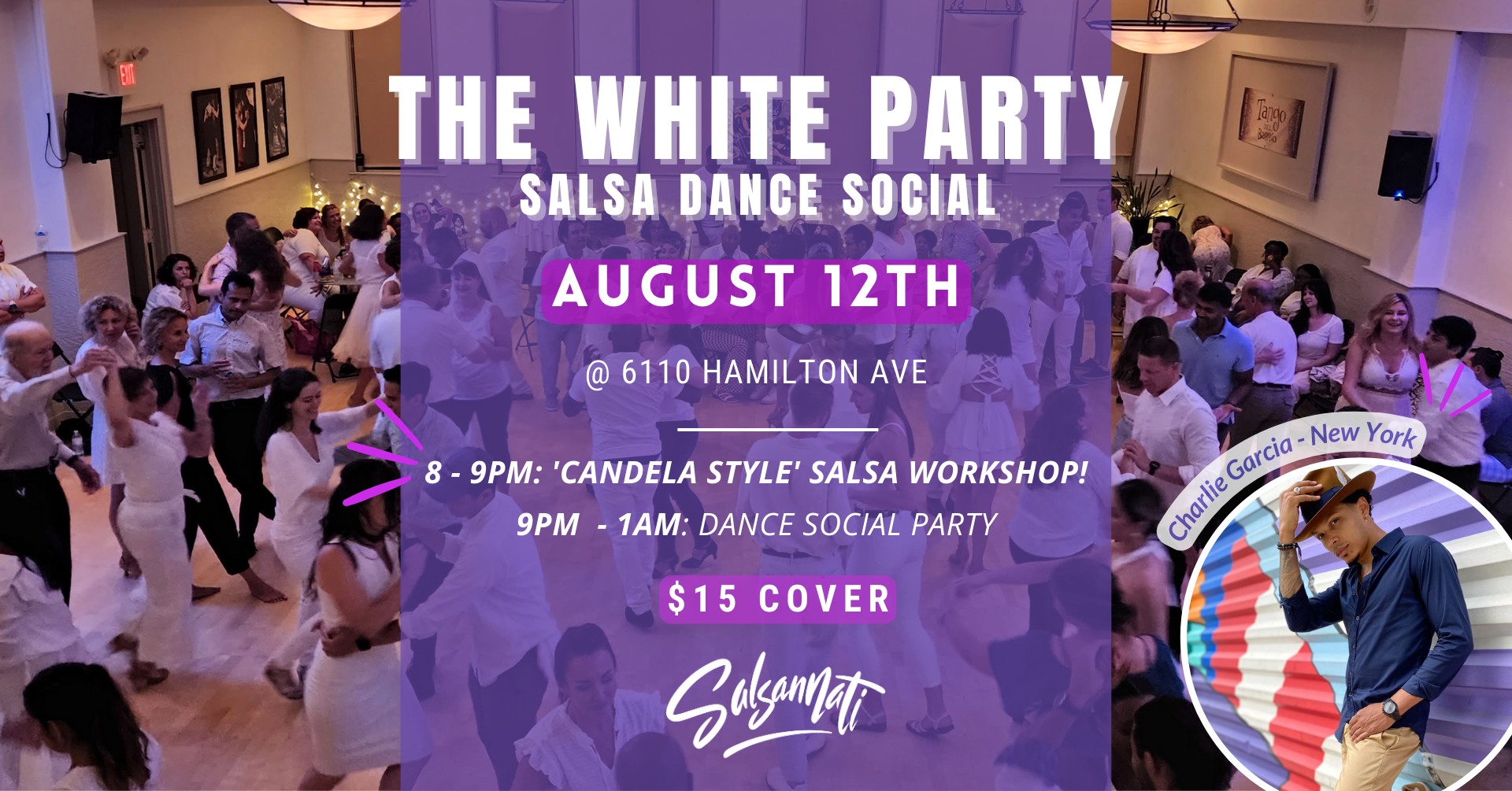 The White Party Salsa Dance Social