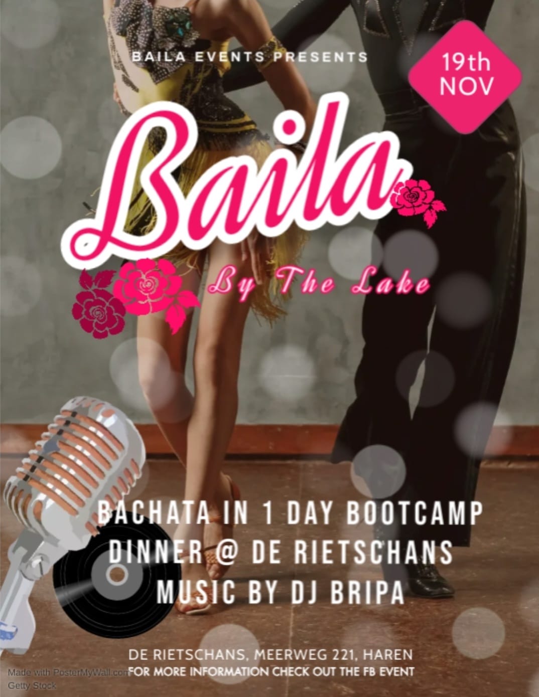 Sun. 19 11 23: BAILA By The Lake with DJ Bripa & Sandunguera!
