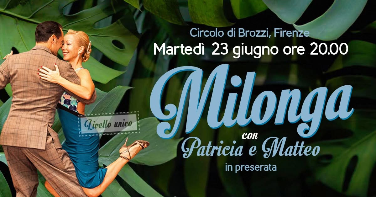 Stage di milonga con Patricia Hilliges e Matteo Panero