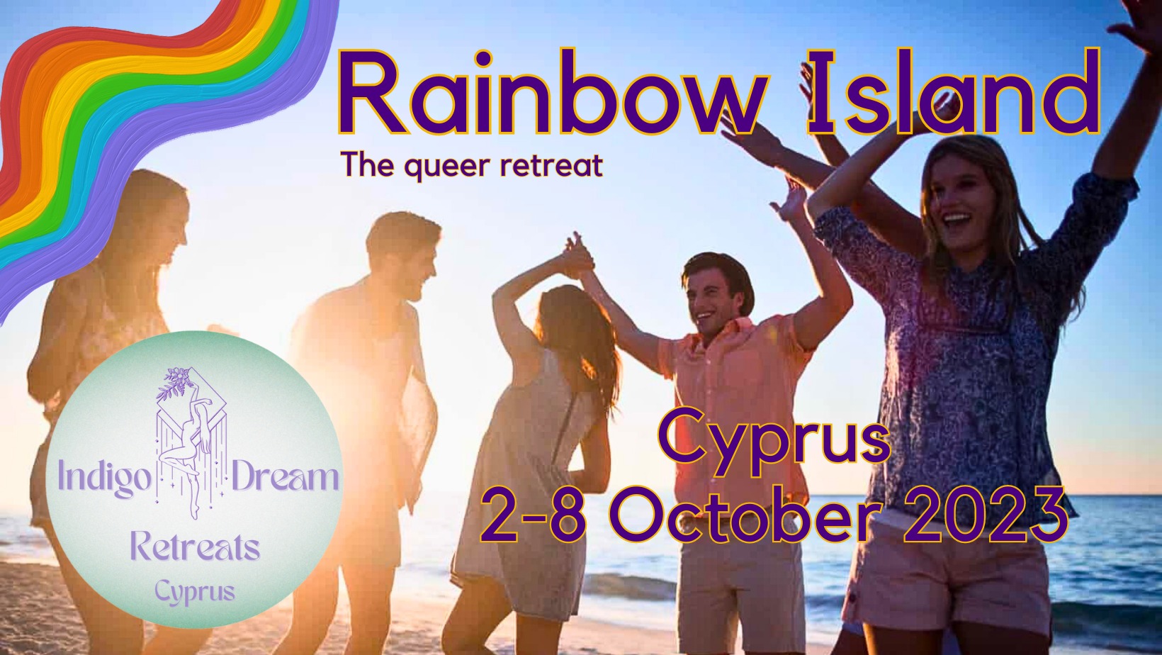 Rainbow Island. The queer retreat (6-night retreat in Cyprus)