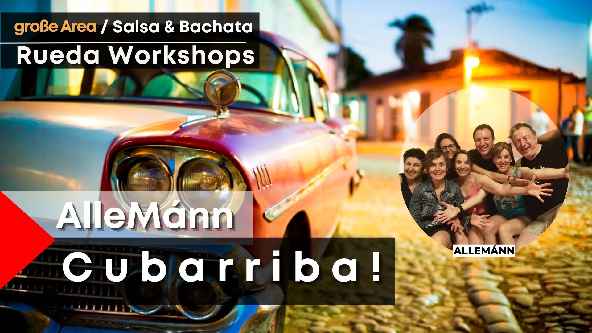 Cubarriba Rueda Workshops + Party
