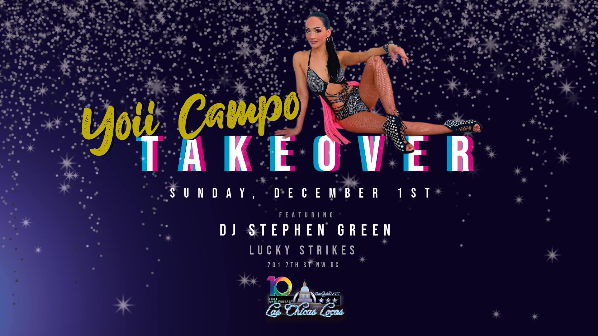 Yoii Campo Takeover at LCL! Ladies free all night