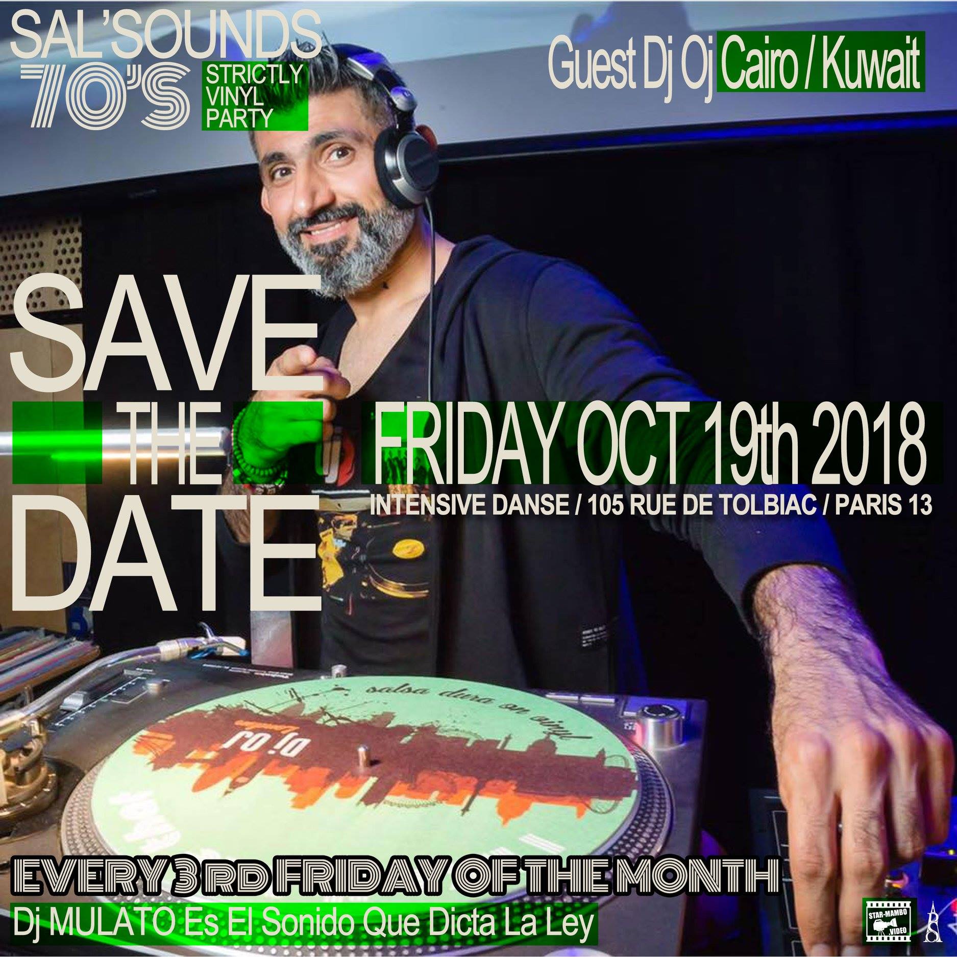 Sal'Sounds 70'S vendredi 19 octobre