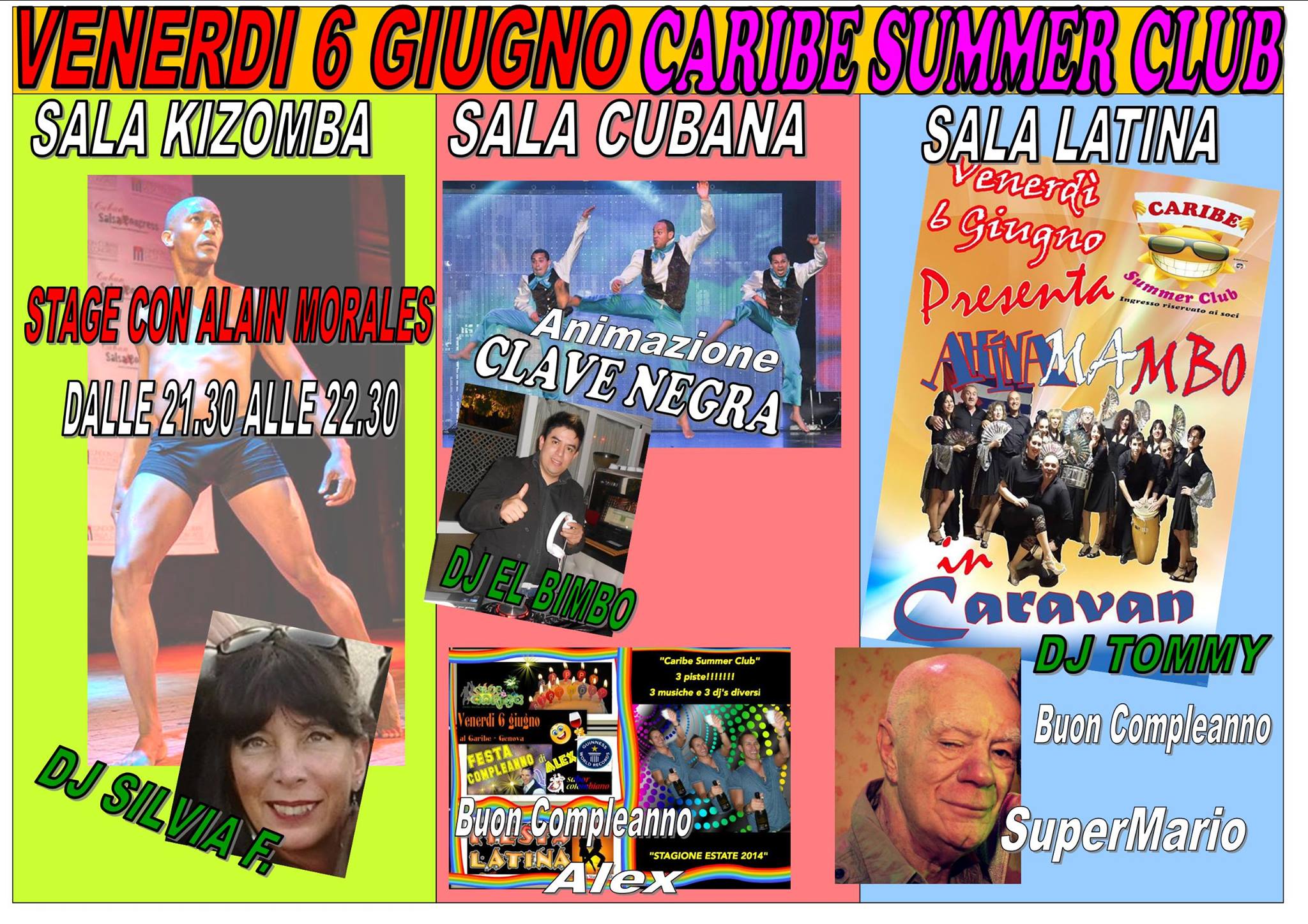 ★SALSA PARA TODOS★4TEMPI @CARIBE CLUB!!!