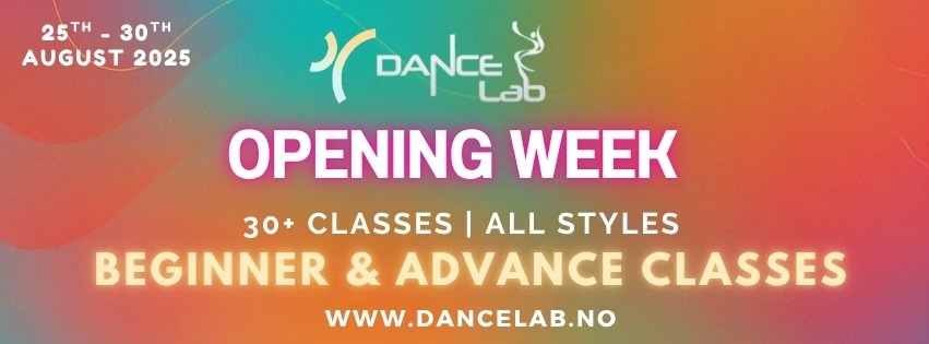 (Free week) The dancing days of DanceLab +30classes
