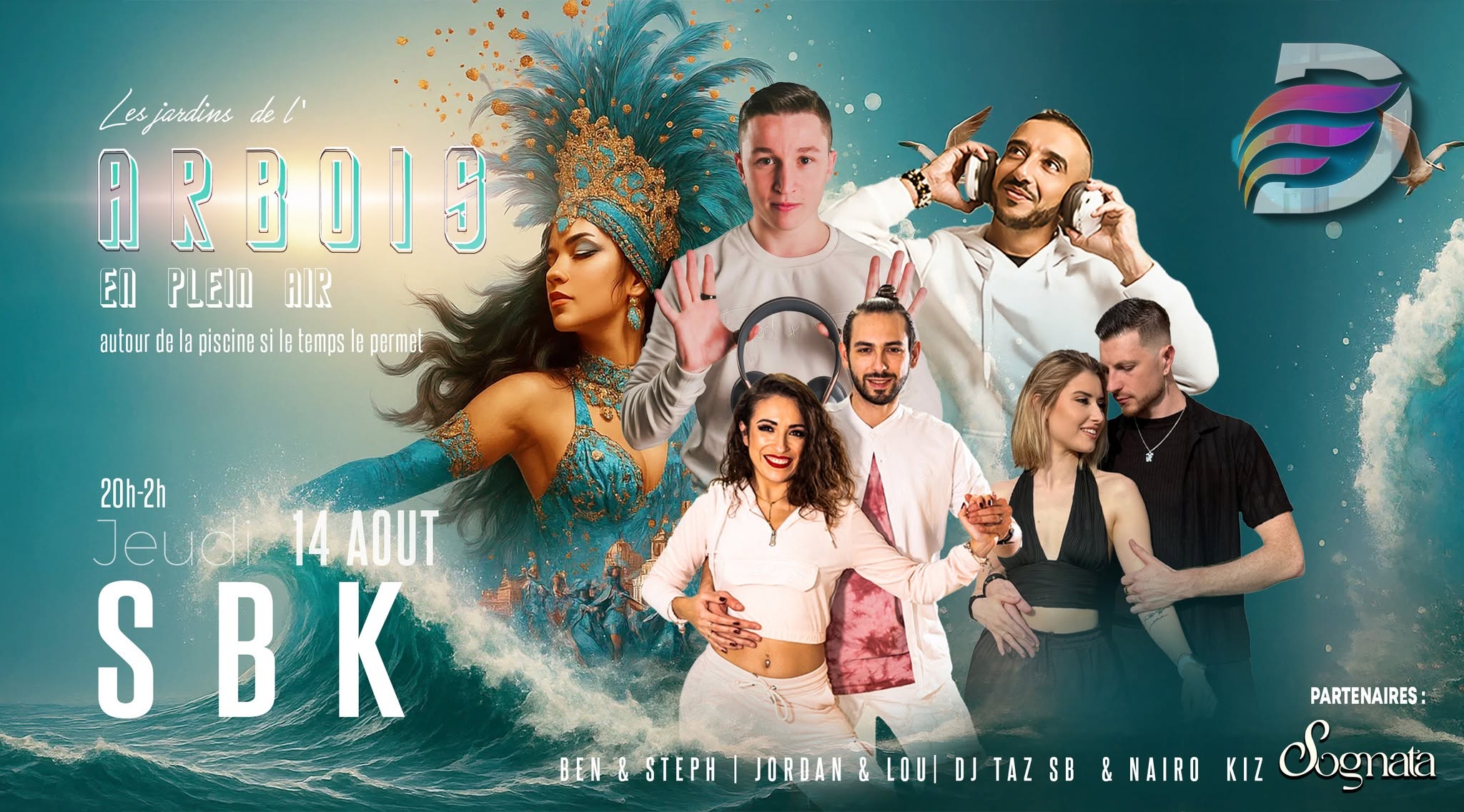 SBK de l'ARBOIS autour de la piscine - Jeudi 14 AOUT