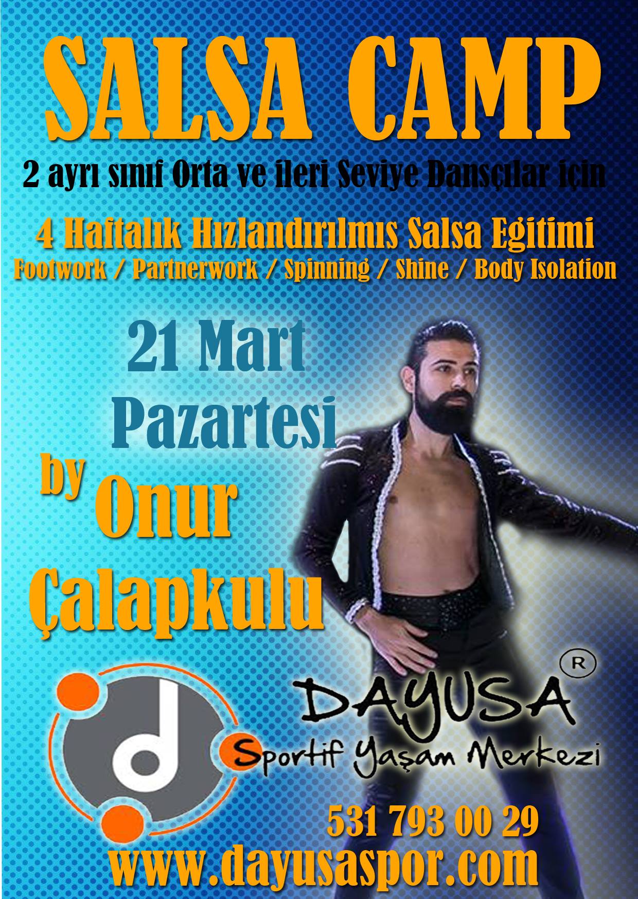 Onur Çalapkulu İle SALSA CAMP