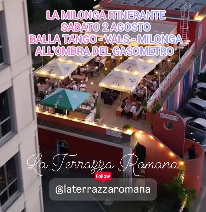 La Terrazza Romana balla TANGO