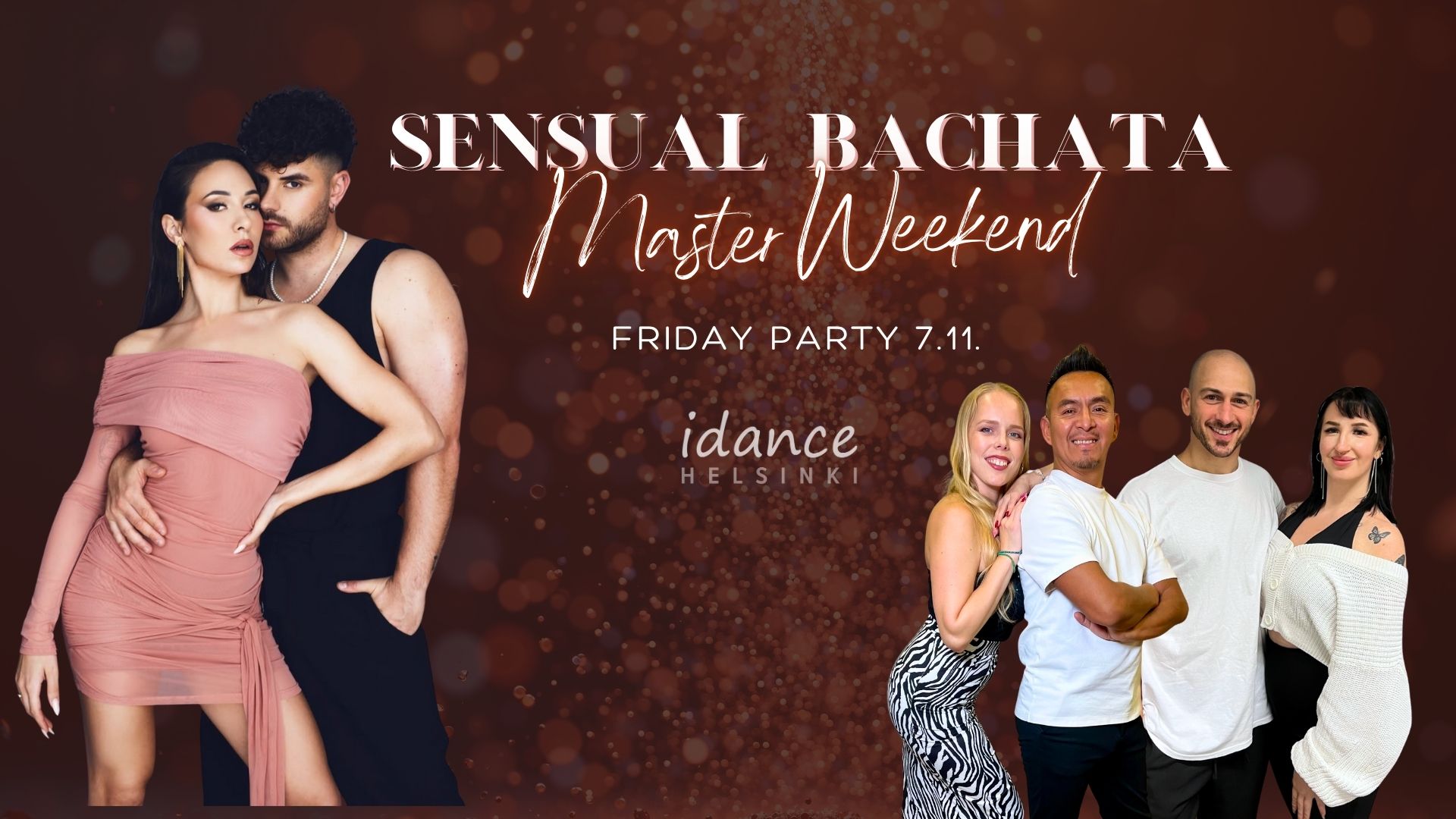 Luis & Andrea Sensual Bachata Weekend - FRIDAY party