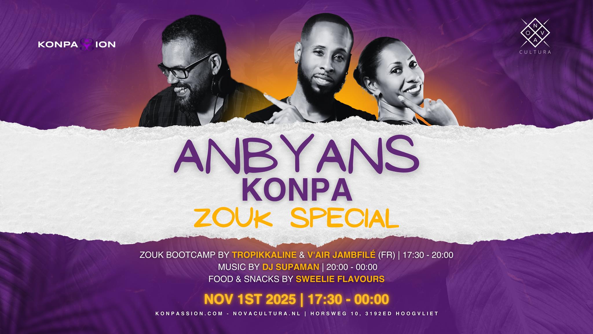 Anbyans Konpa November Zouk Special Edition
