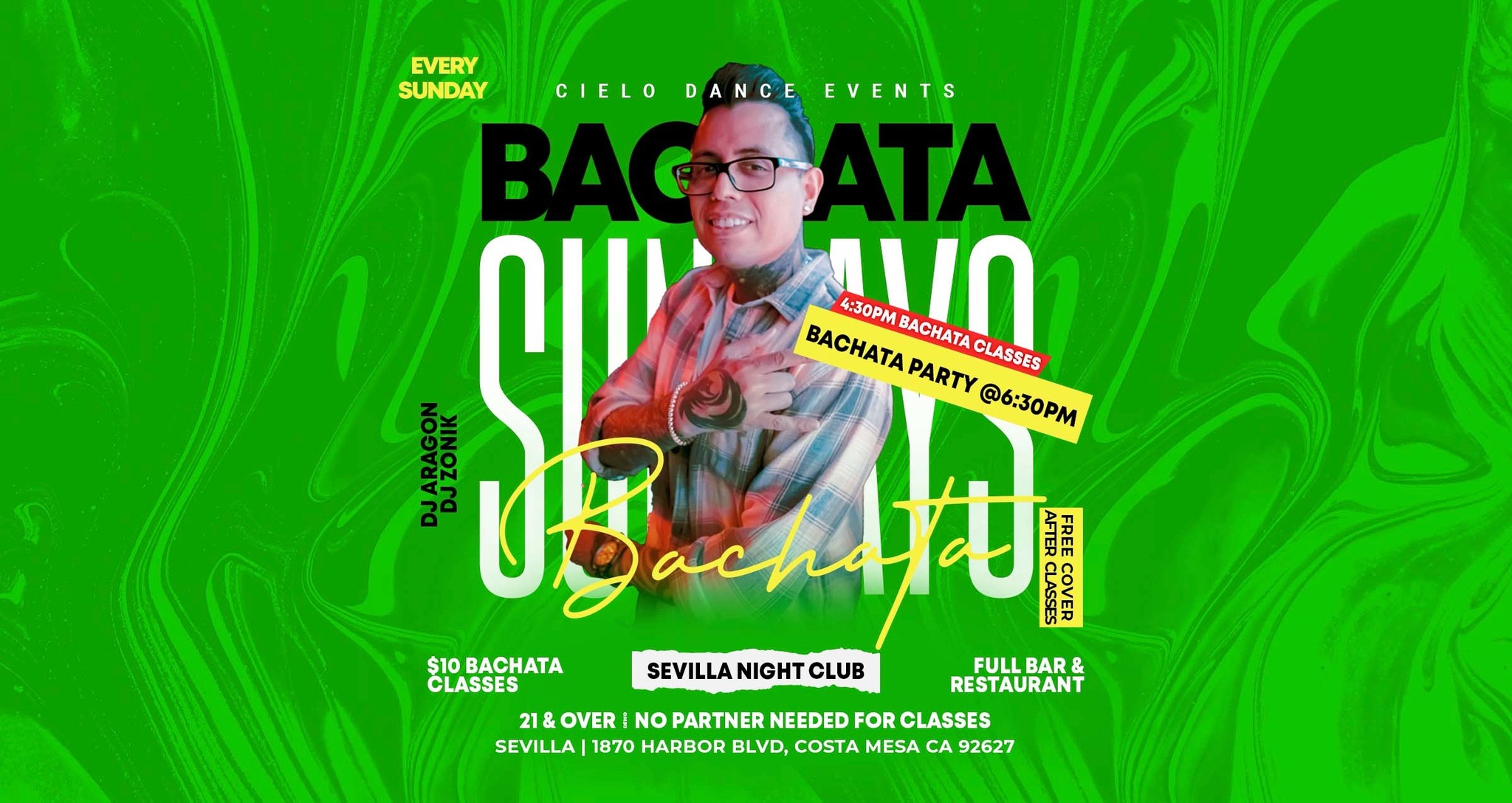 Bachata Sundays@Sevilla In OC