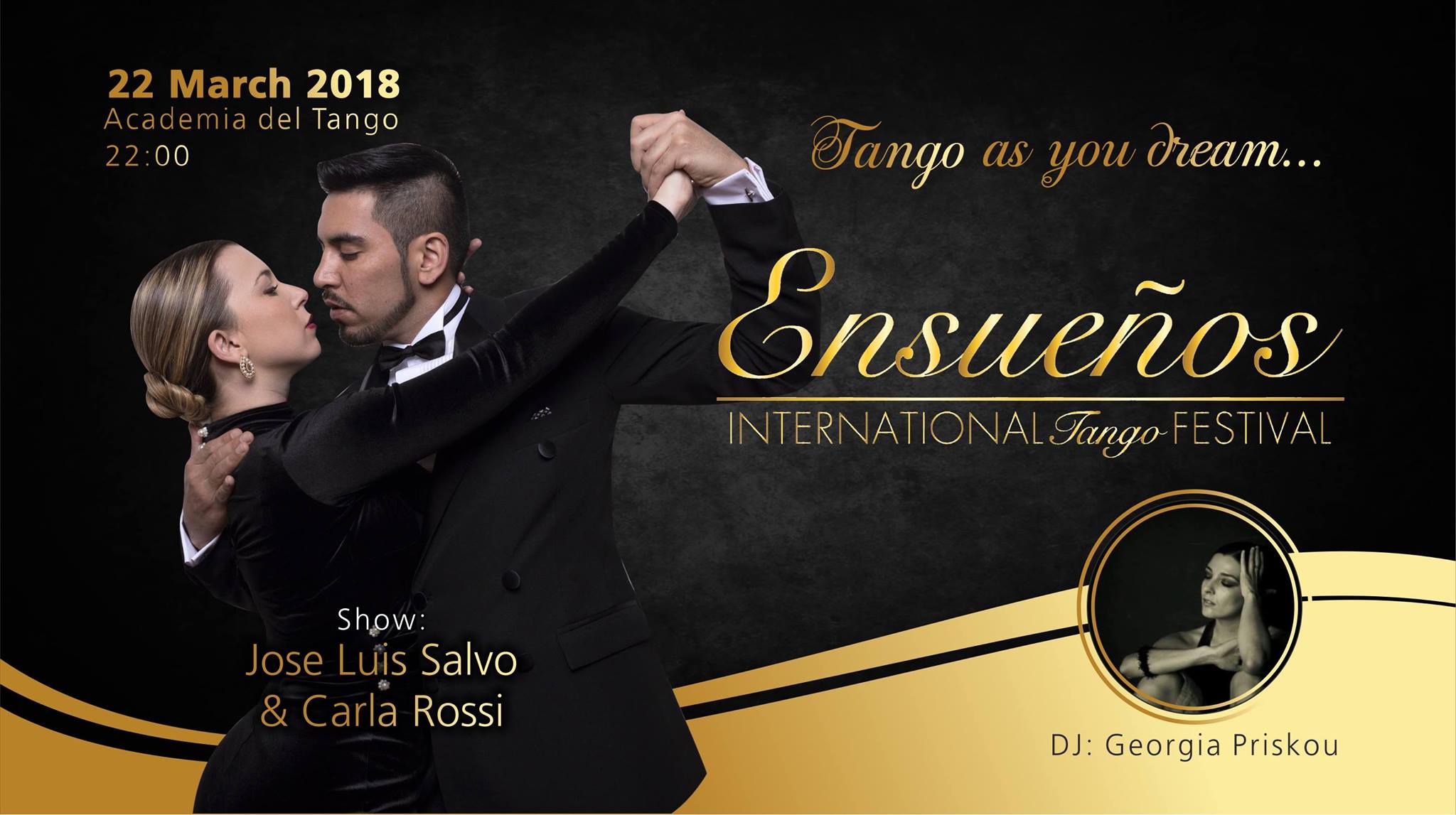 Ensueños Opening Milonga con Jose Luis&Carla~Dj Georgia Priskou